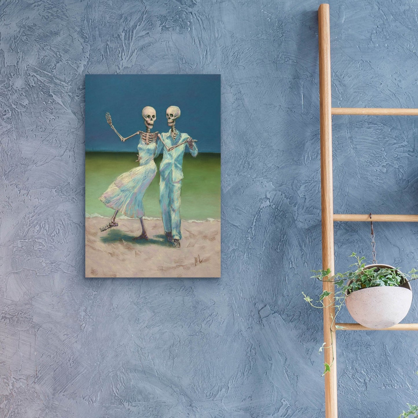 Epic Art 'Shall We Dance' by Marie Marfia Fine Art, Acrylic Glass Wall Art,16x24