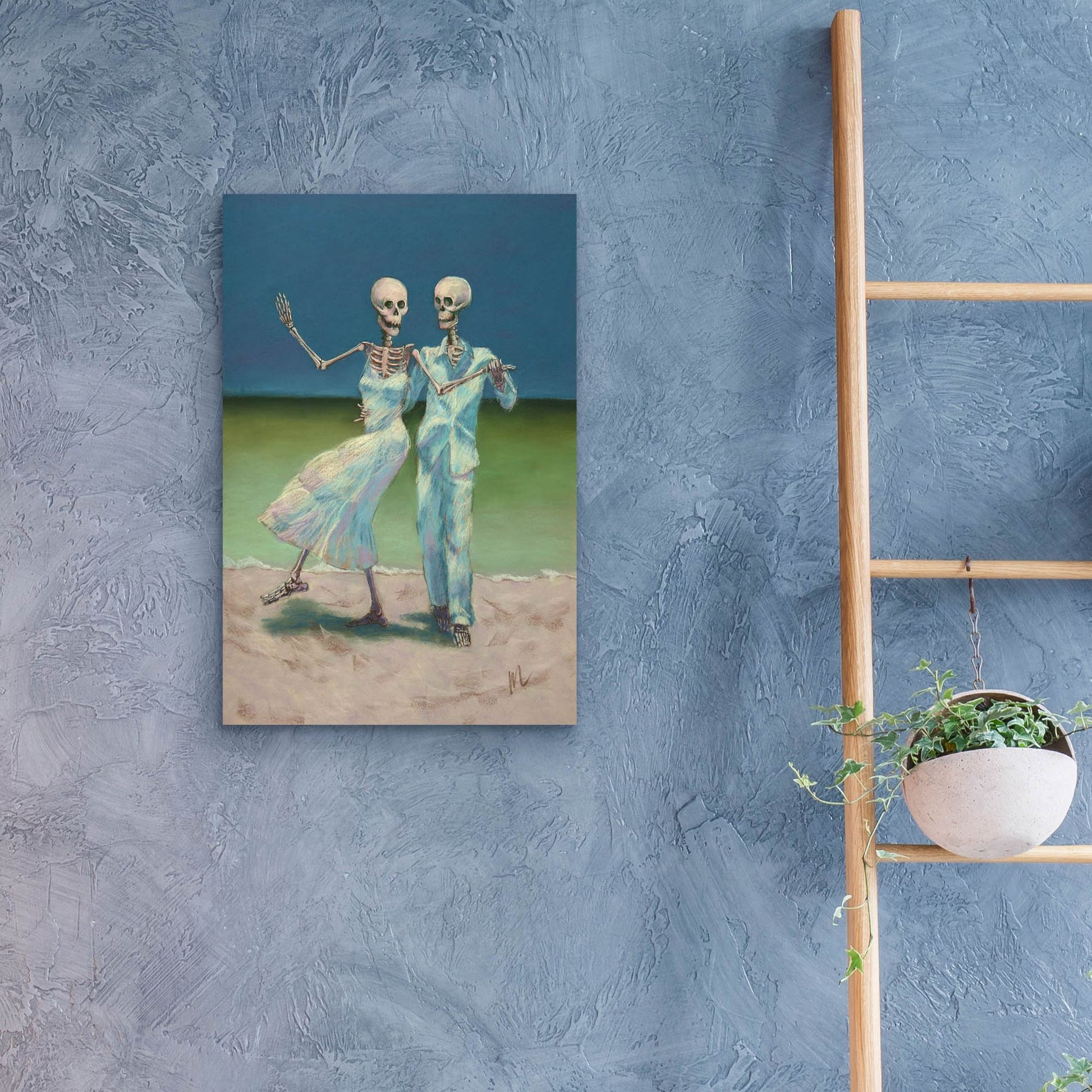 Epic Art 'Shall We Dance' by Marie Marfia Fine Art, Acrylic Glass Wall Art,16x24