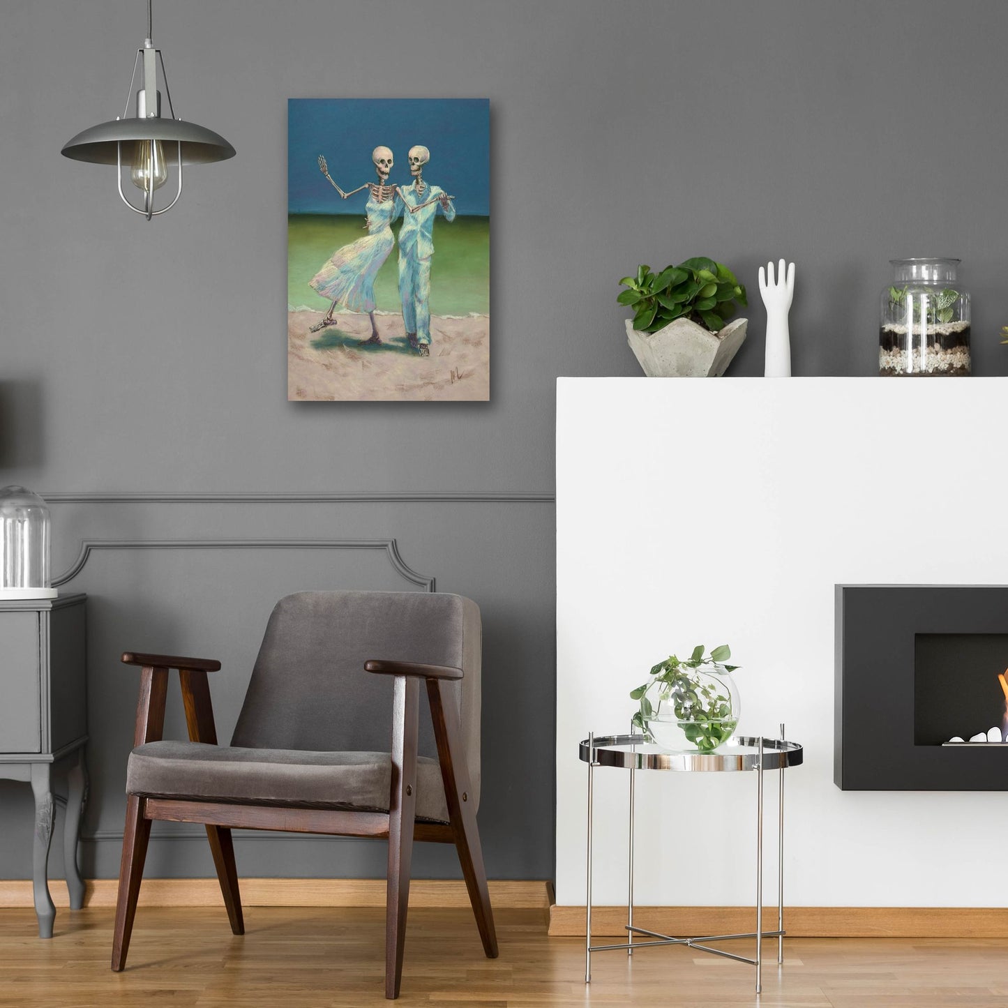 Epic Art 'Shall We Dance' by Marie Marfia Fine Art, Acrylic Glass Wall Art,16x24