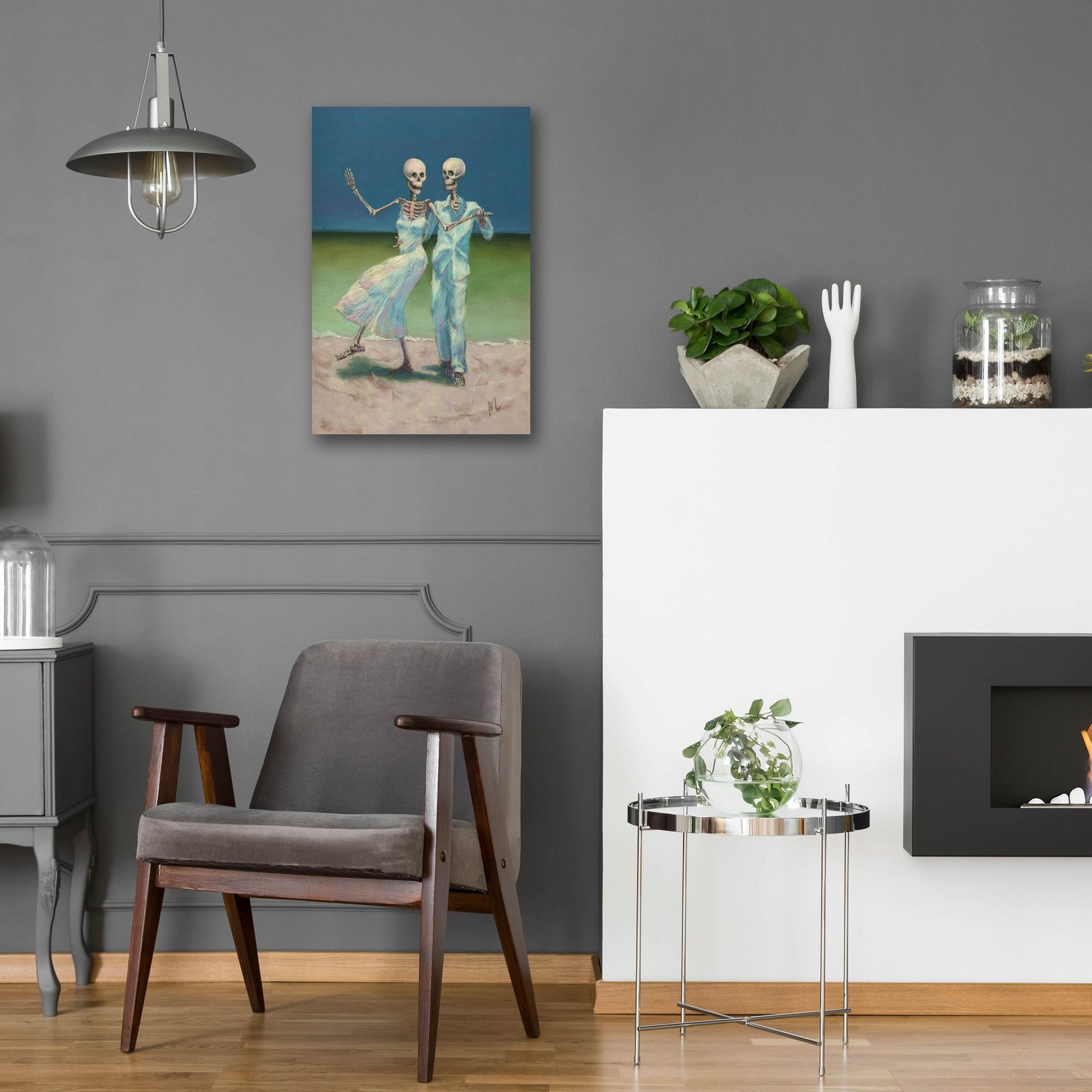Epic Art 'Shall We Dance' by Marie Marfia Fine Art, Acrylic Glass Wall Art,16x24