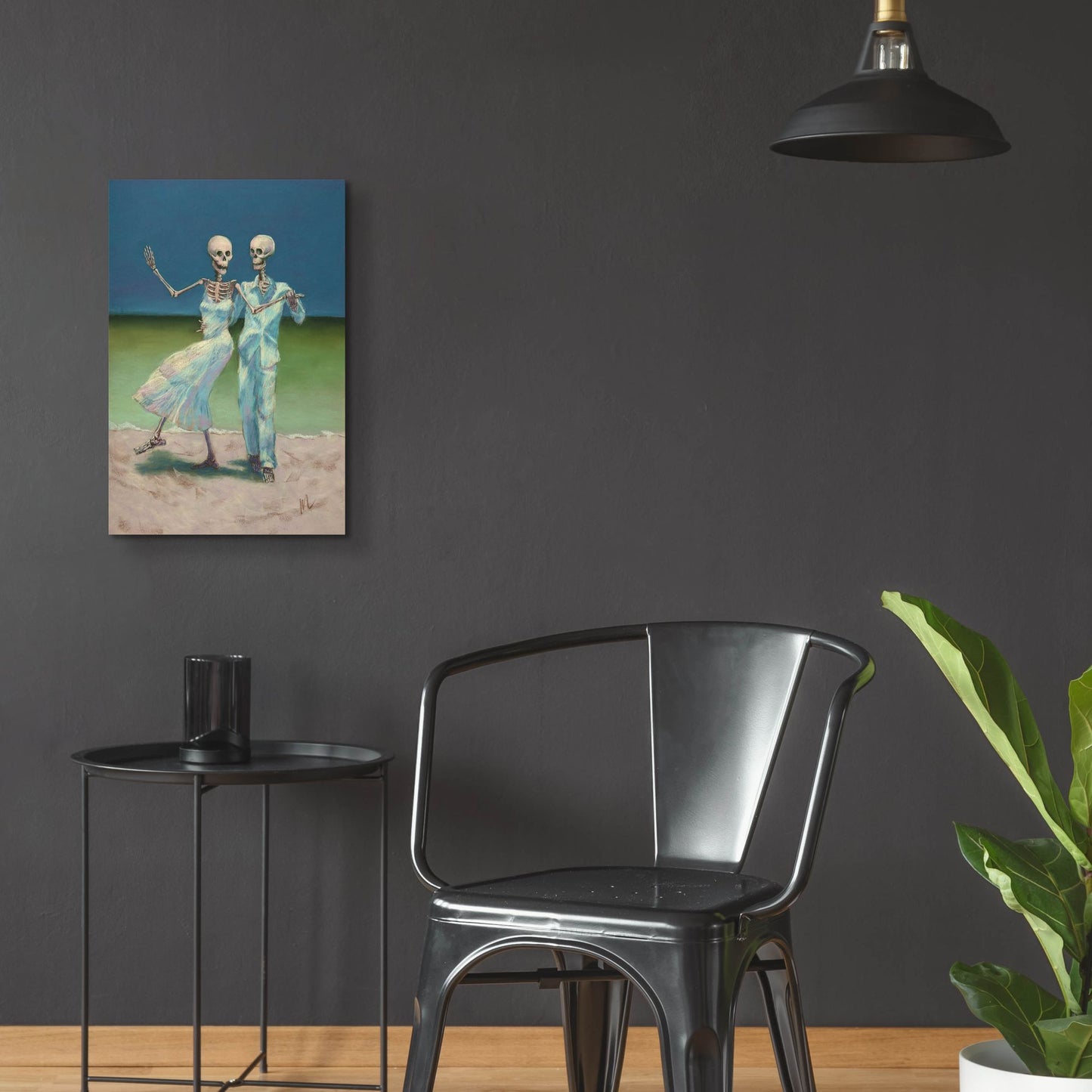 Epic Art 'Shall We Dance' by Marie Marfia Fine Art, Acrylic Glass Wall Art,16x24