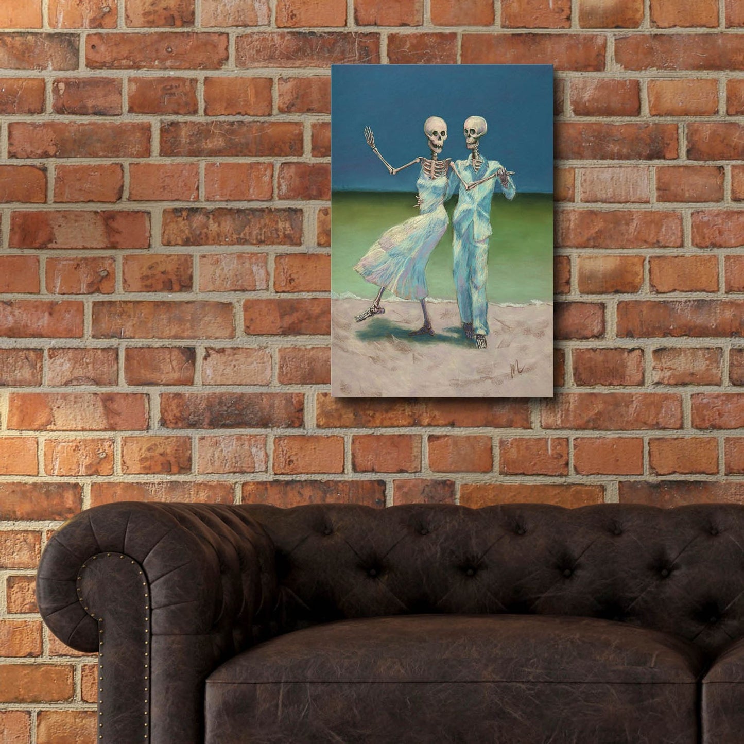 Epic Art 'Shall We Dance' by Marie Marfia Fine Art, Acrylic Glass Wall Art,16x24