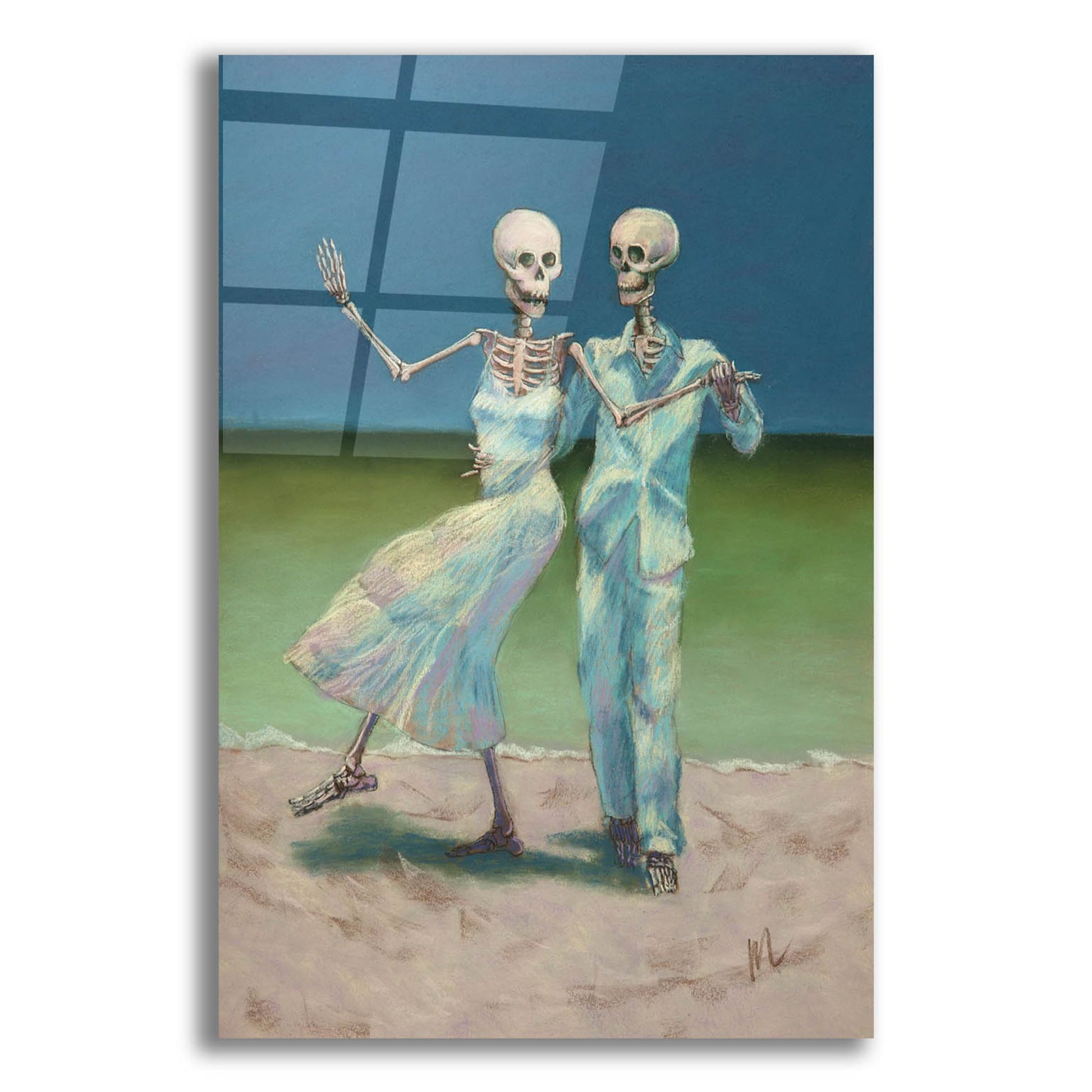 Epic Art 'Shall We Dance' by Marie Marfia Fine Art, Acrylic Glass Wall Art,16x24