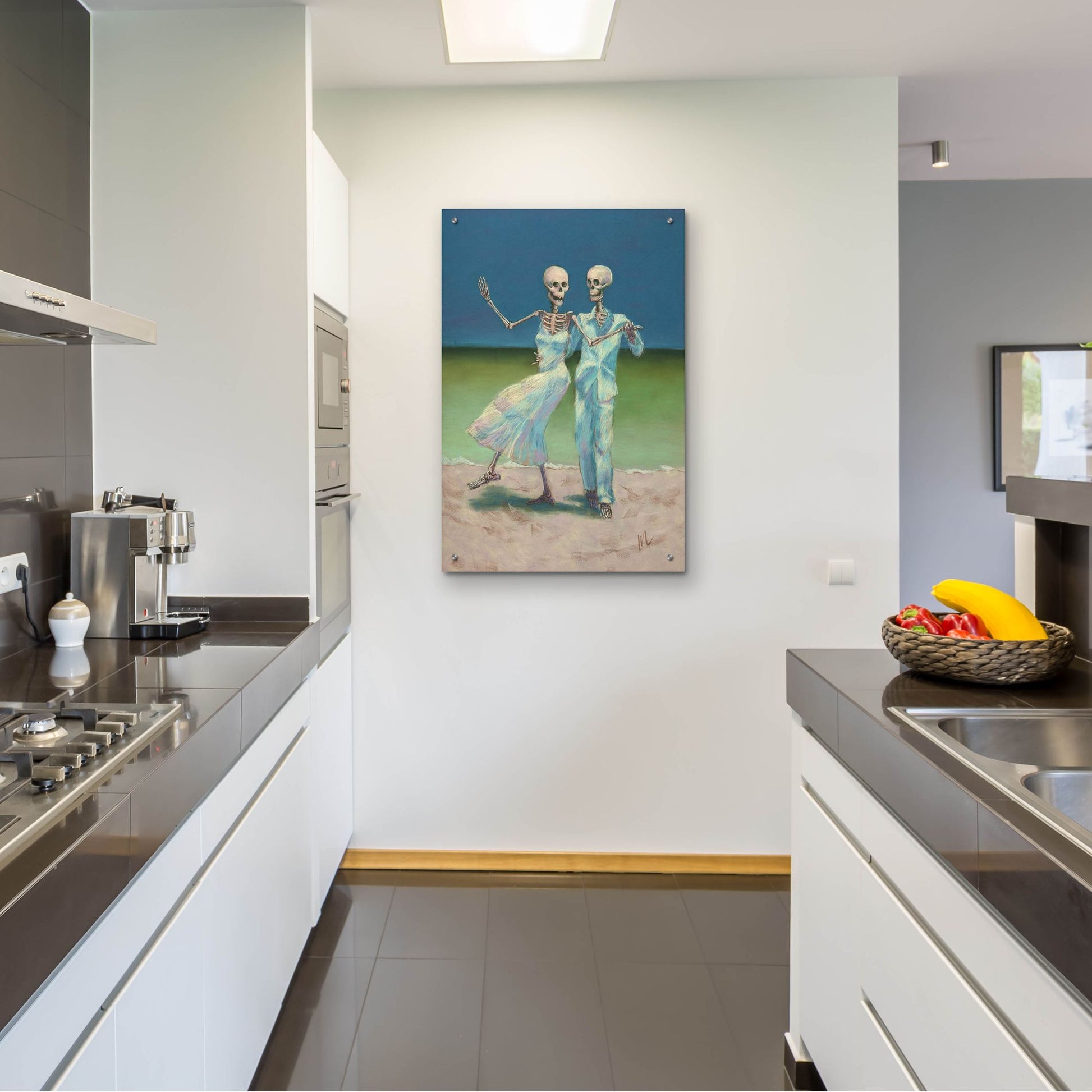 Epic Art 'Shall We Dance' by Marie Marfia Fine Art, Acrylic Glass Wall Art,24x36
