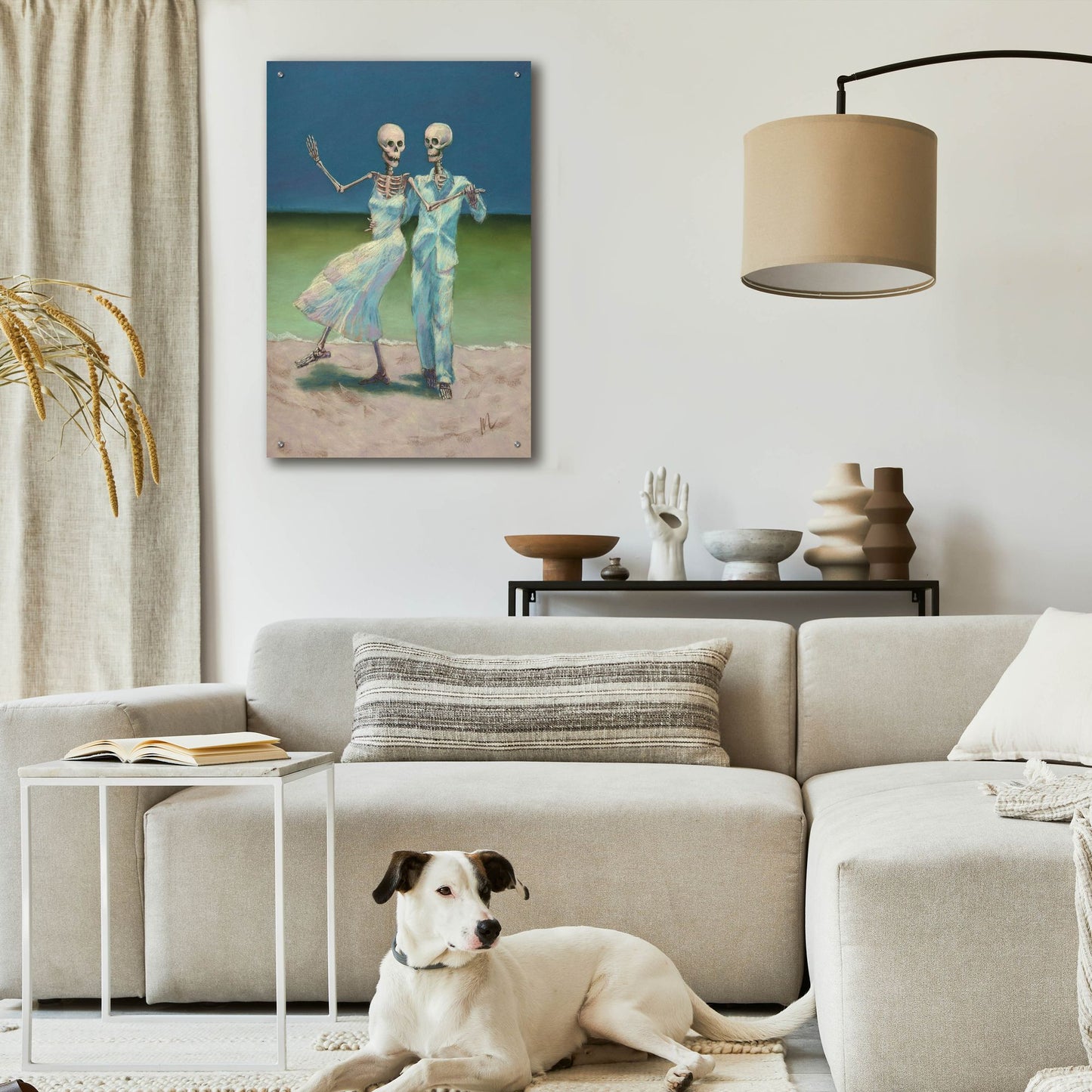 Epic Art 'Shall We Dance' by Marie Marfia Fine Art, Acrylic Glass Wall Art,24x36