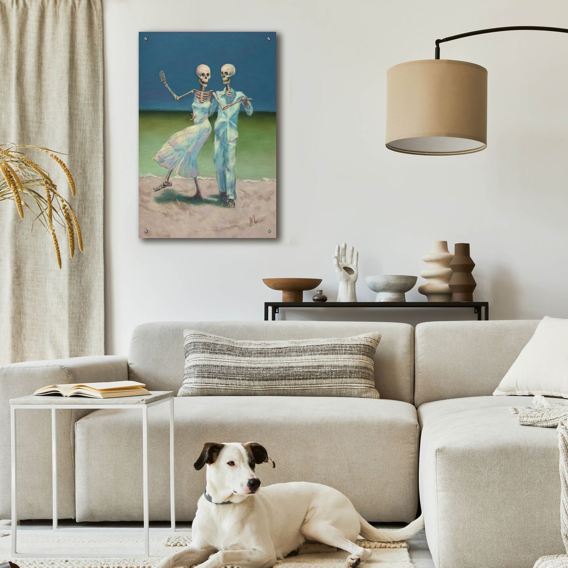 Epic Art 'Shall We Dance' by Marie Marfia Fine Art, Acrylic Glass Wall Art,24x36