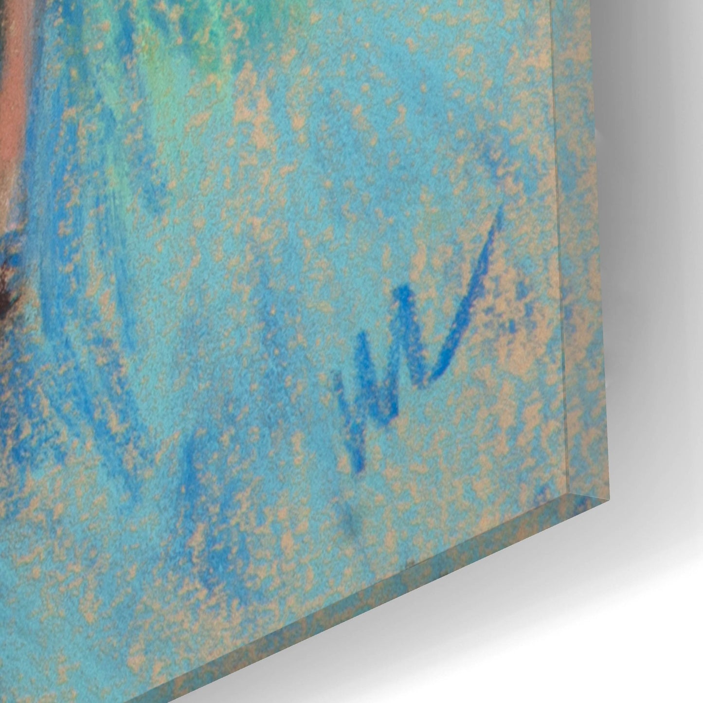 Epic Art 'Blue Skelly Dancers' by Marie Marfia Fine Art, Acrylic Glass Wall Art,12x12
