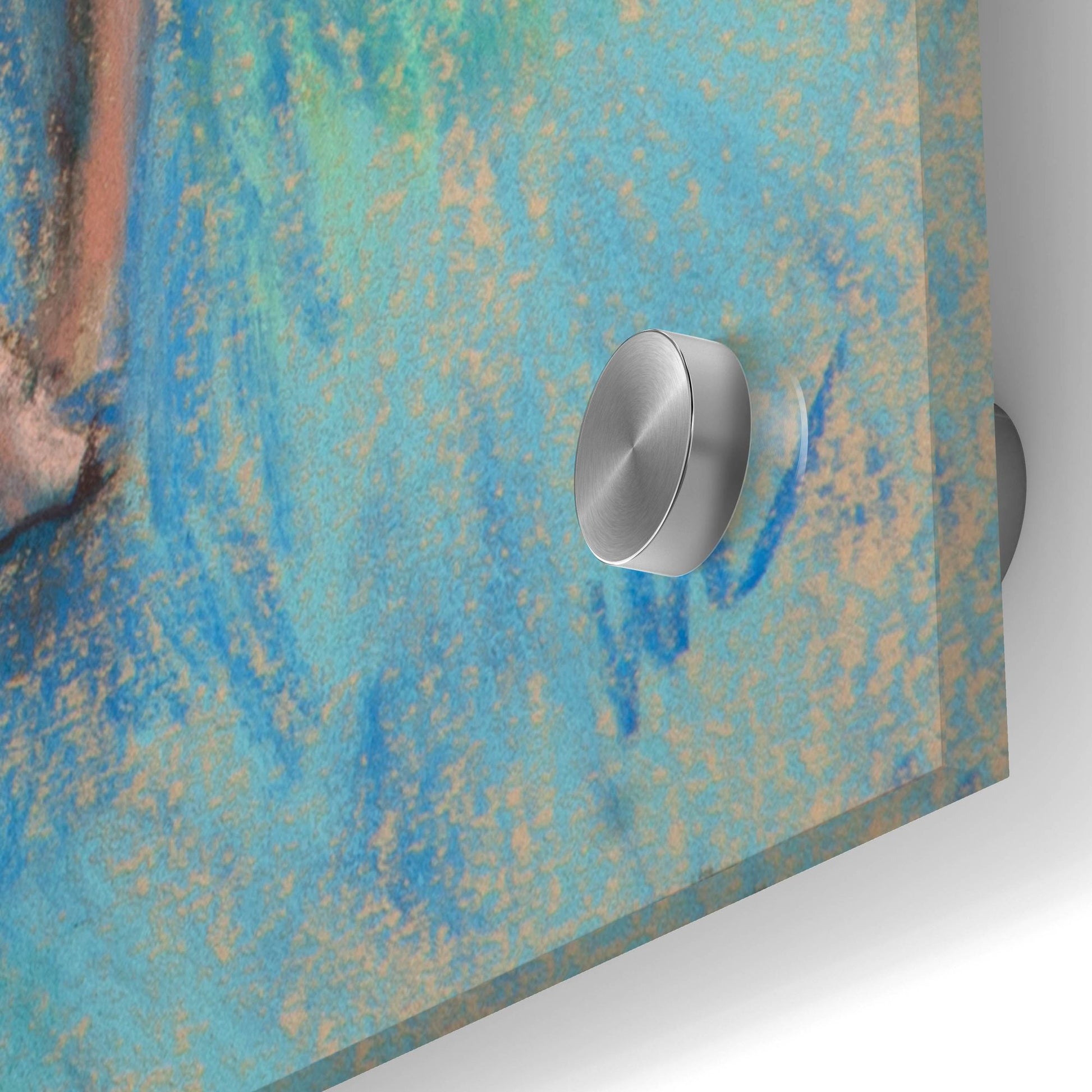 Epic Art 'Blue Skelly Dancers' by Marie Marfia Fine Art, Acrylic Glass Wall Art,36x36