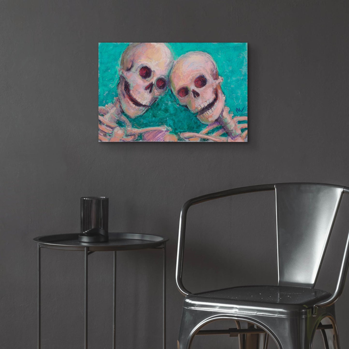 Epic Art 'BFFs' by Marie Marfia Fine Art, Acrylic Glass Wall Art,24x16