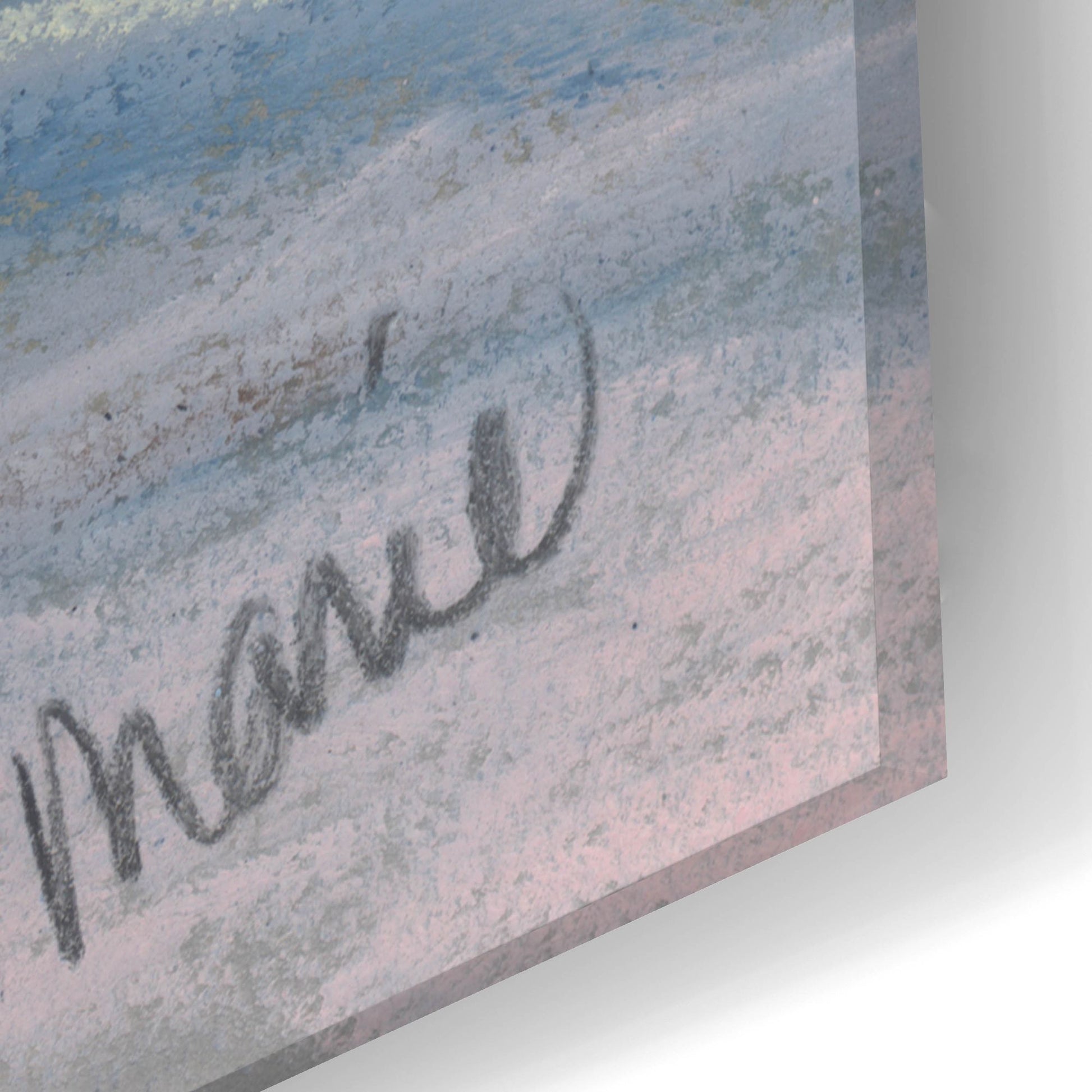Epic Art 'Wave Portrait No. 12' by Marie Marfia Fine Art, Acrylic Glass Wall Art,24x16
