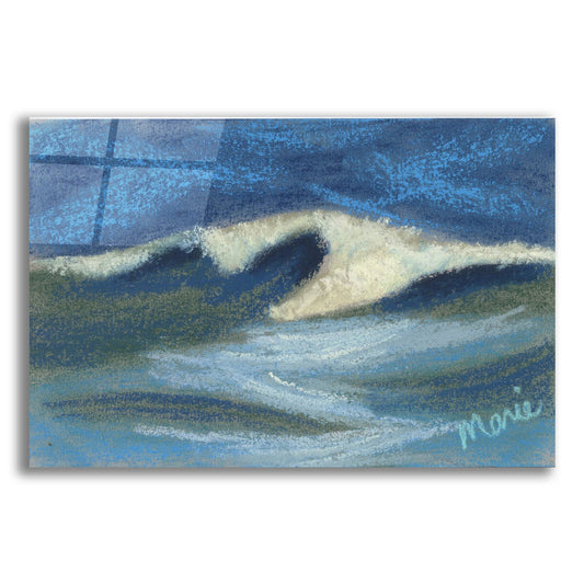 Epic Art 'Wave Portrait No. 18' by Marie Marfia Fine Art, Acrylic Glass Wall Art