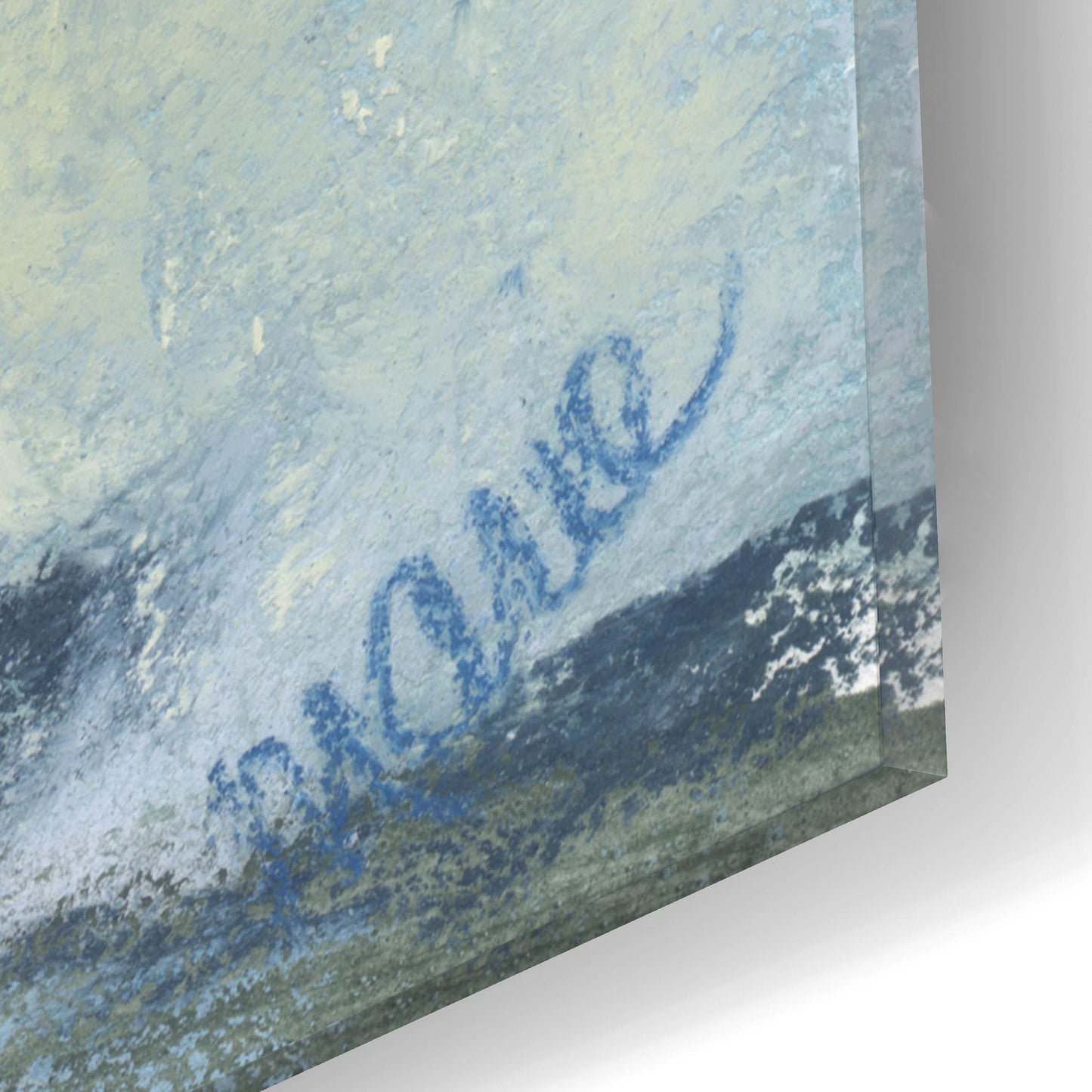Epic Art 'Wave Portrait No. 75' by Marie Marfia Fine Art, Acrylic Glass Wall Art,16x12