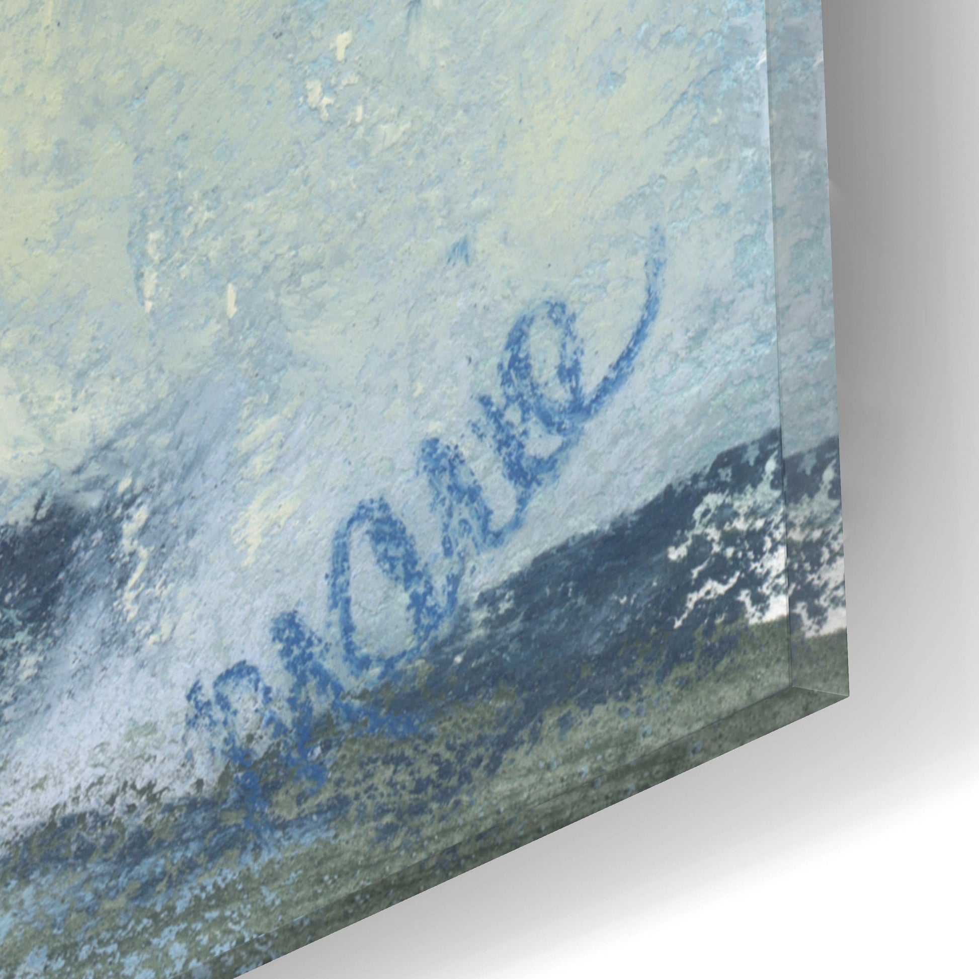 Epic Art 'Wave Portrait No. 75' by Marie Marfia Fine Art, Acrylic Glass Wall Art,16x12