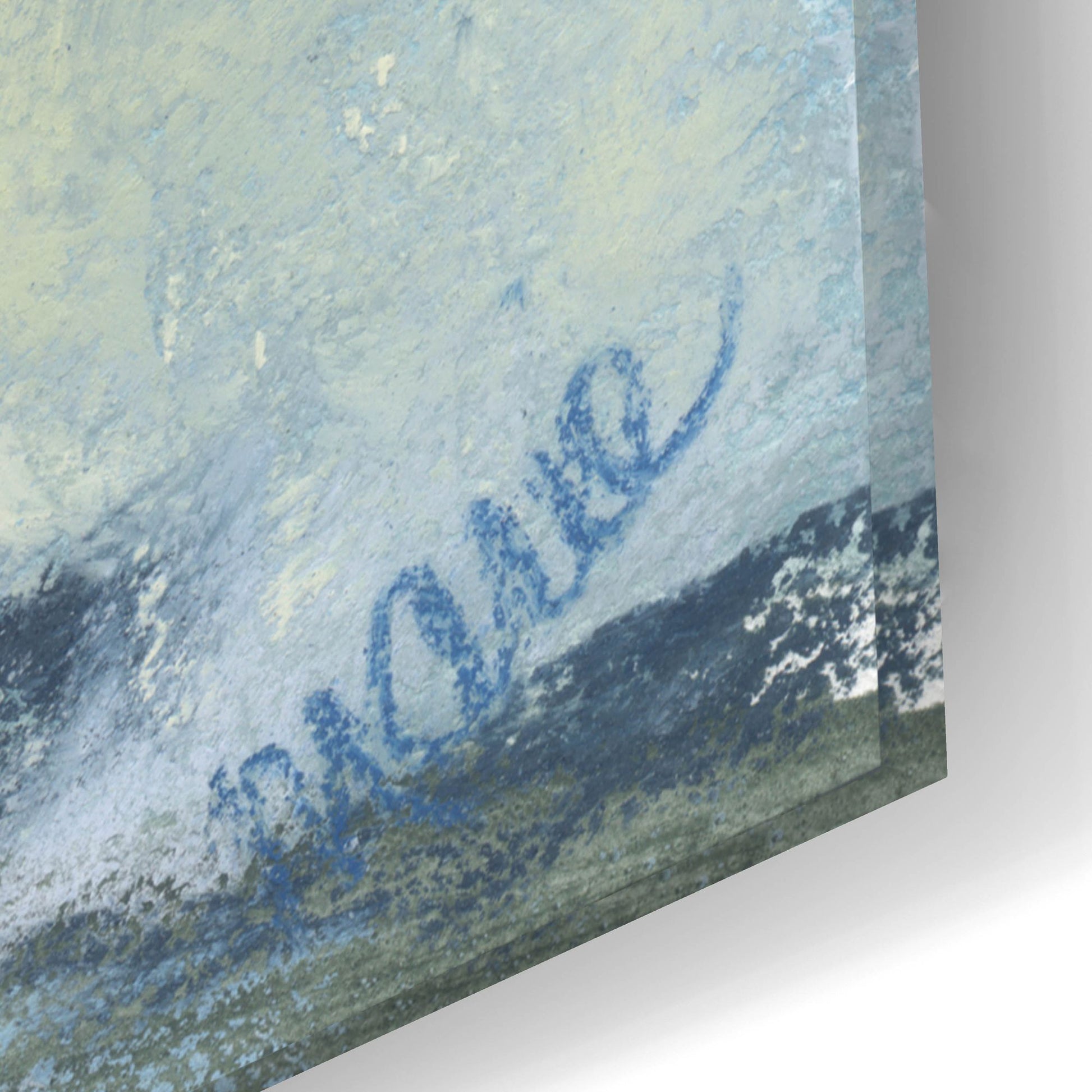 Epic Art 'Wave Portrait No. 75' by Marie Marfia Fine Art, Acrylic Glass Wall Art,24x16