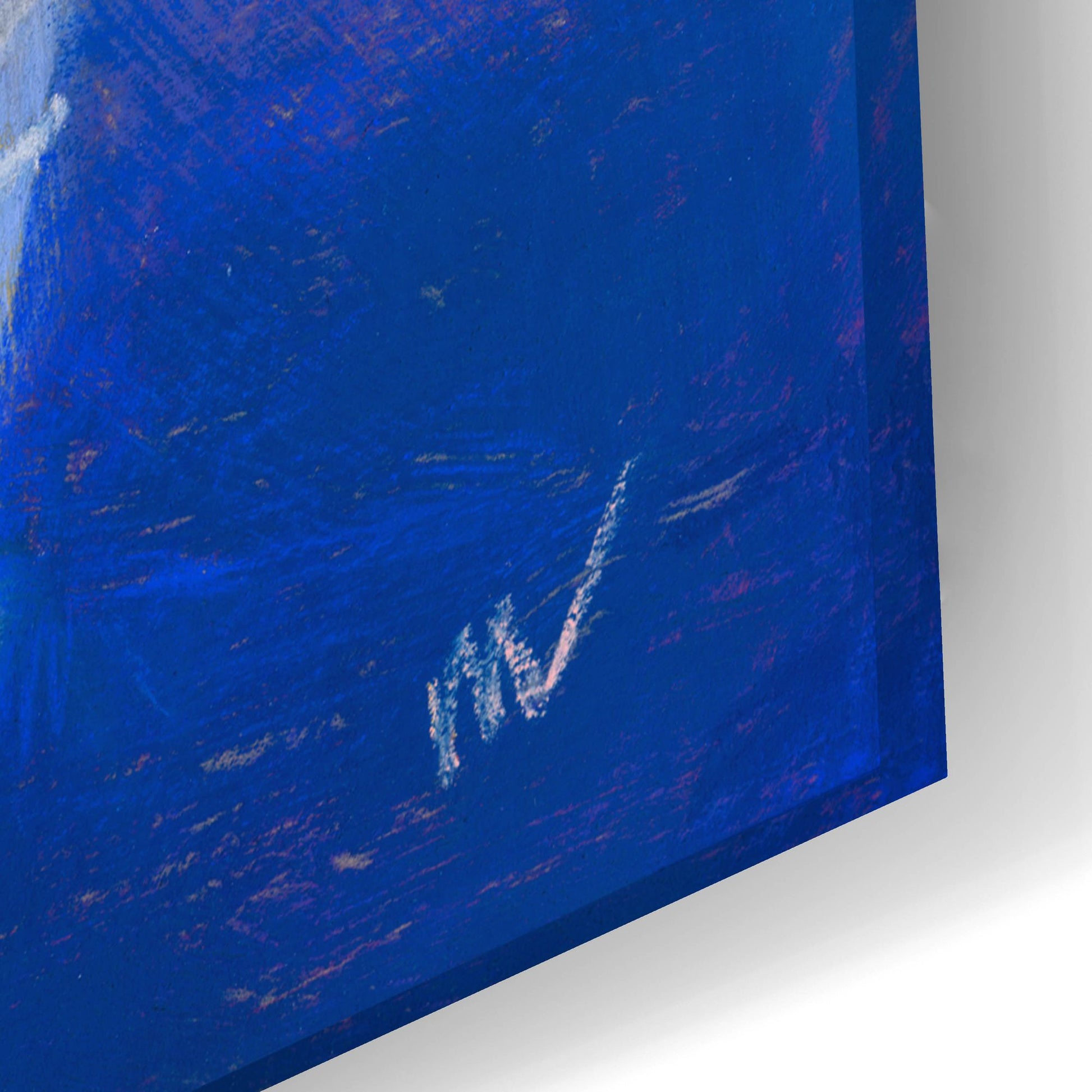 Epic Art 'Captain's Going Through Some Issues' by Marie Marfia Fine Art, Acrylic Glass Wall Art,24x16