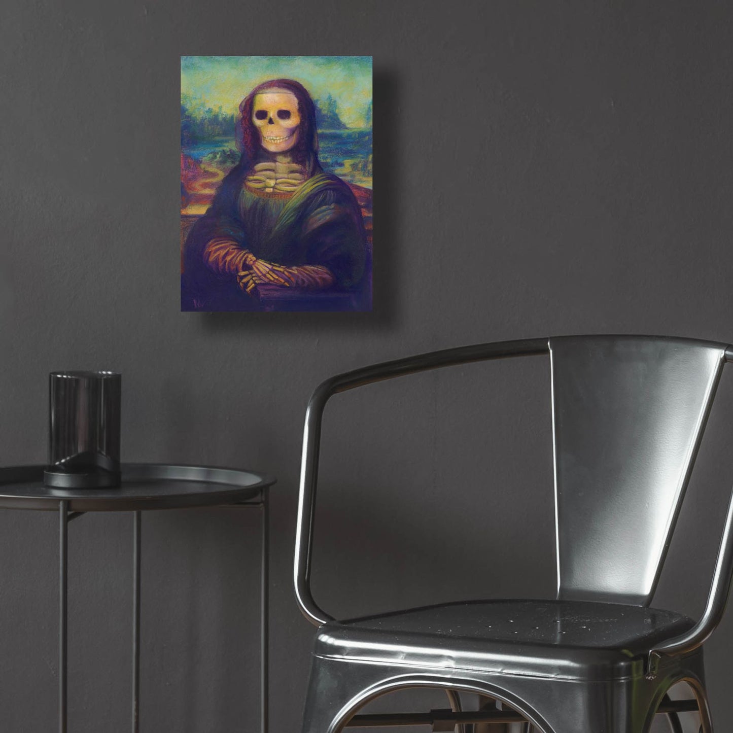 Epic Art 'Bona Lisa' by Marie Marfia Fine Art, Acrylic Glass Wall Art,12x16