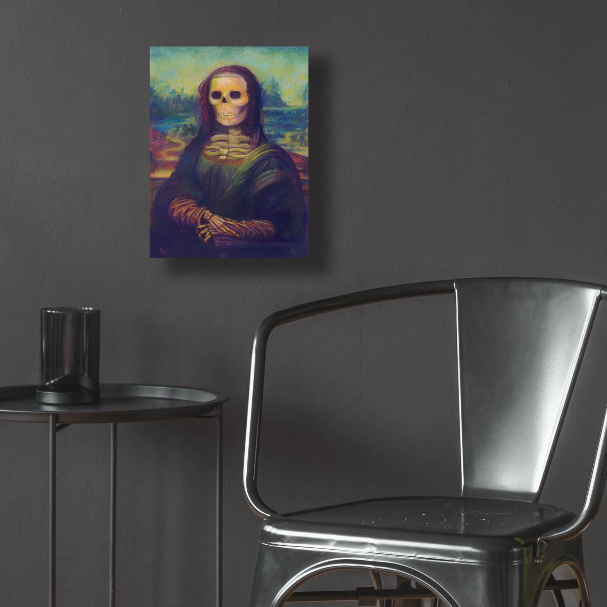 Epic Art 'Bona Lisa' by Marie Marfia Fine Art, Acrylic Glass Wall Art,12x16