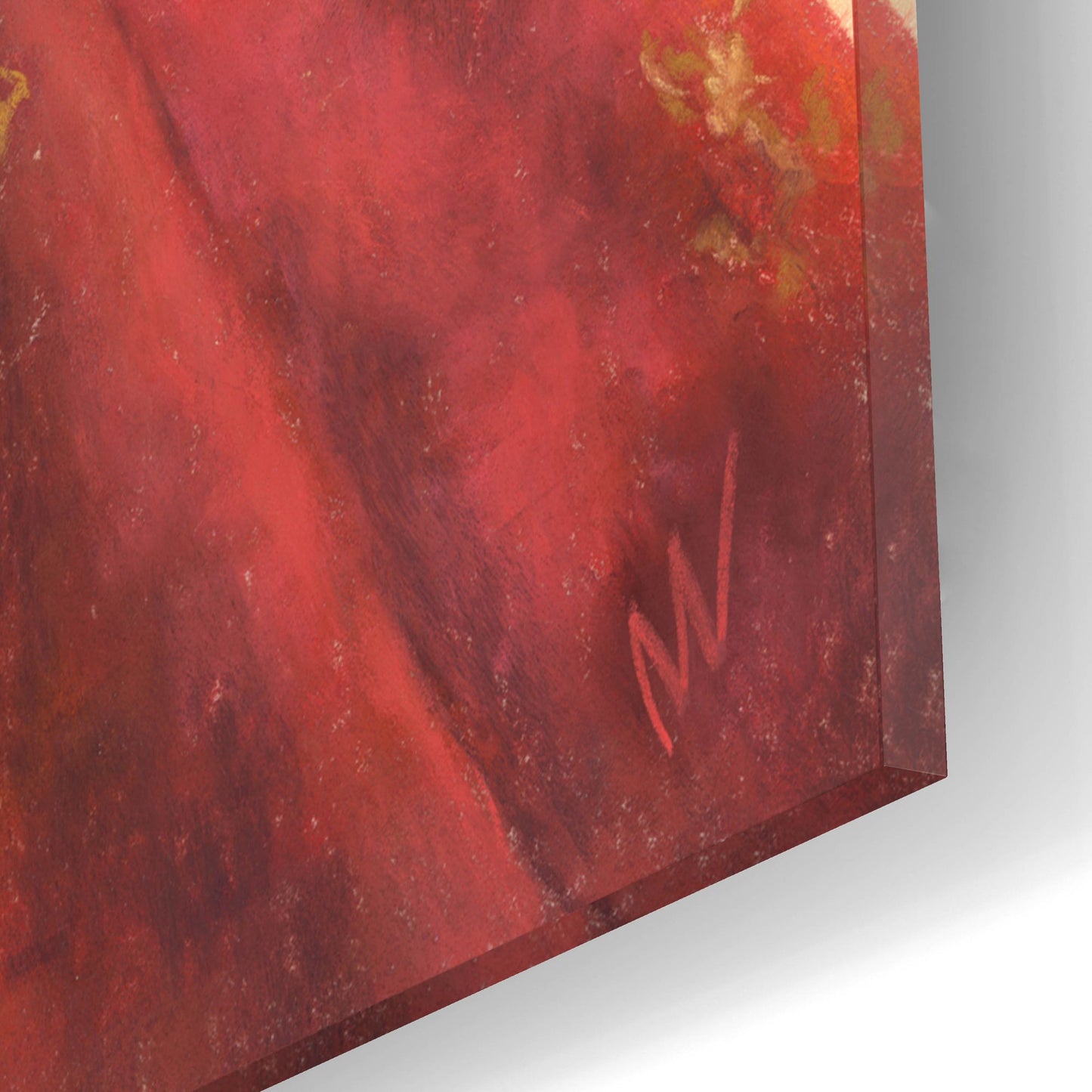 Epic Art 'Skelly Godiva' by Marie Marfia Fine Art, Acrylic Glass Wall Art,16x12