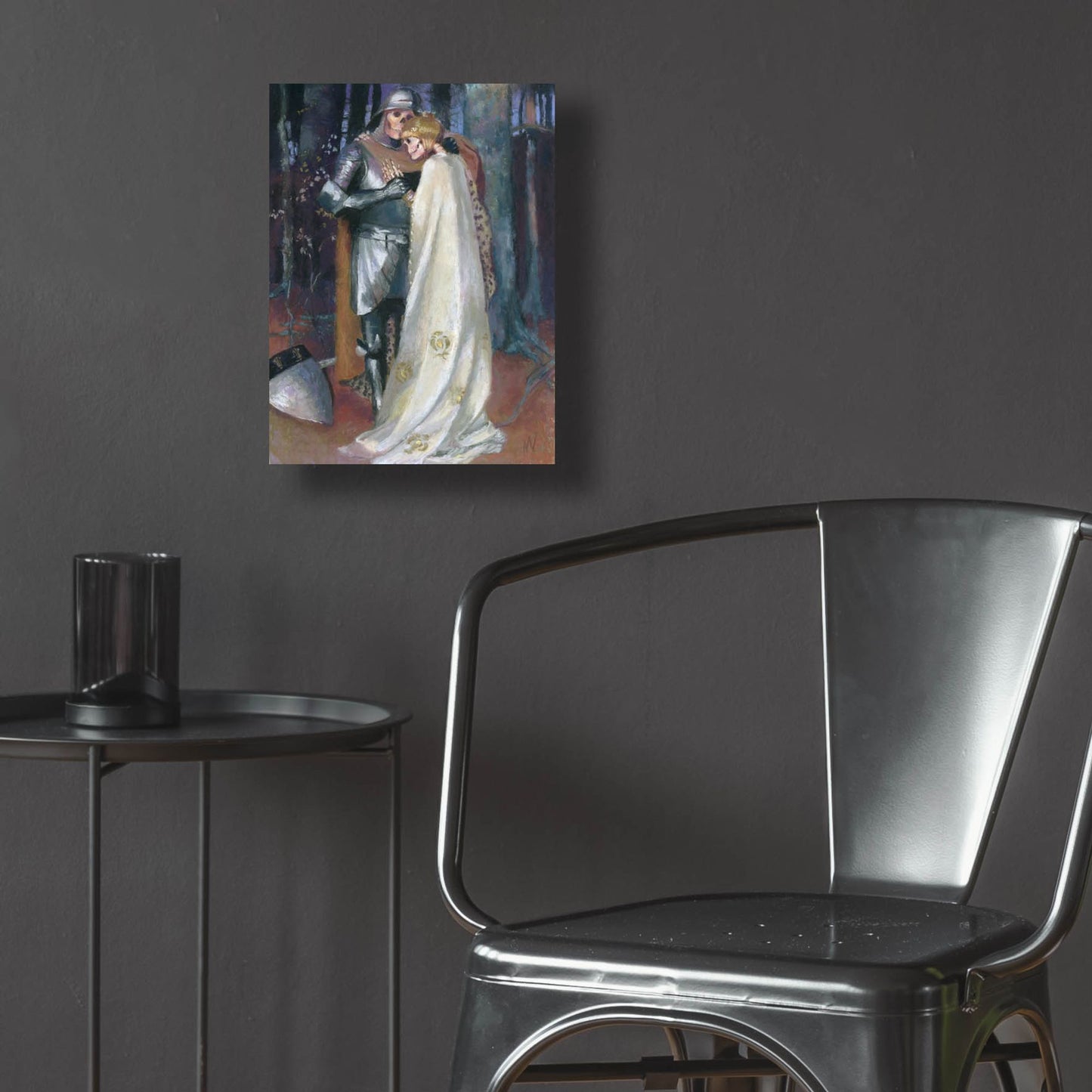 Epic Art 'Neverending Love Story' by Marie Marfia Fine Art, Acrylic Glass Wall Art,12x16
