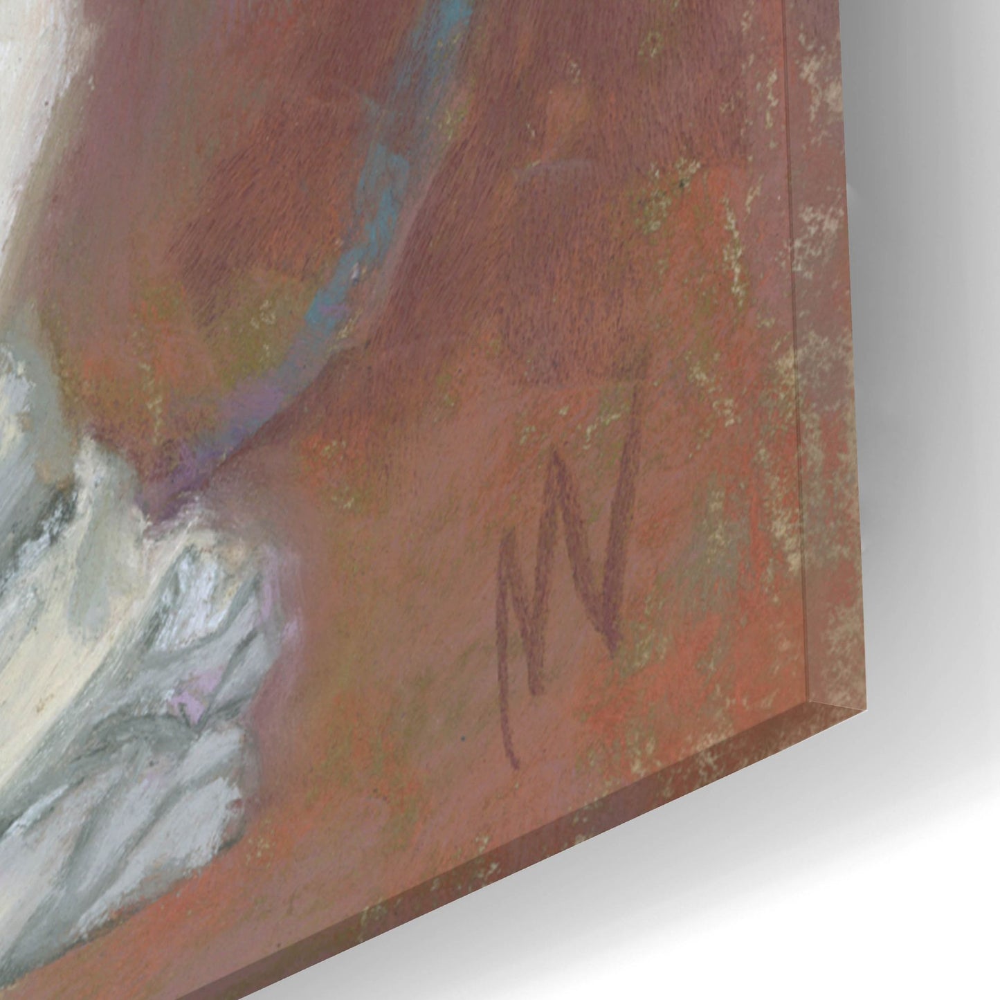Epic Art 'Neverending Love Story' by Marie Marfia Fine Art, Acrylic Glass Wall Art,16x24
