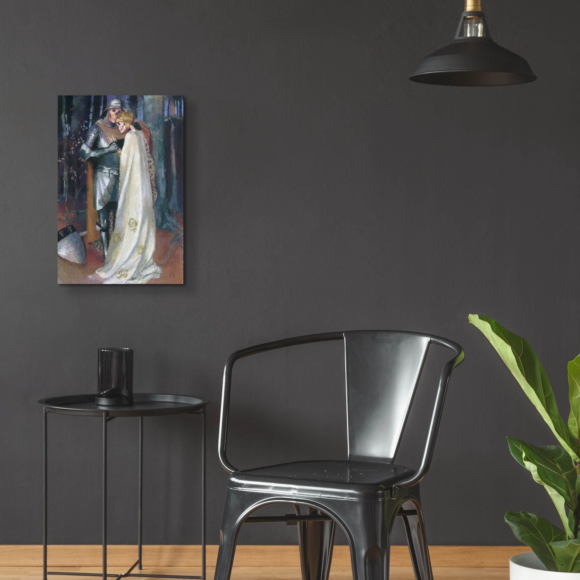 Epic Art 'Neverending Love Story' by Marie Marfia Fine Art, Acrylic Glass Wall Art,16x24