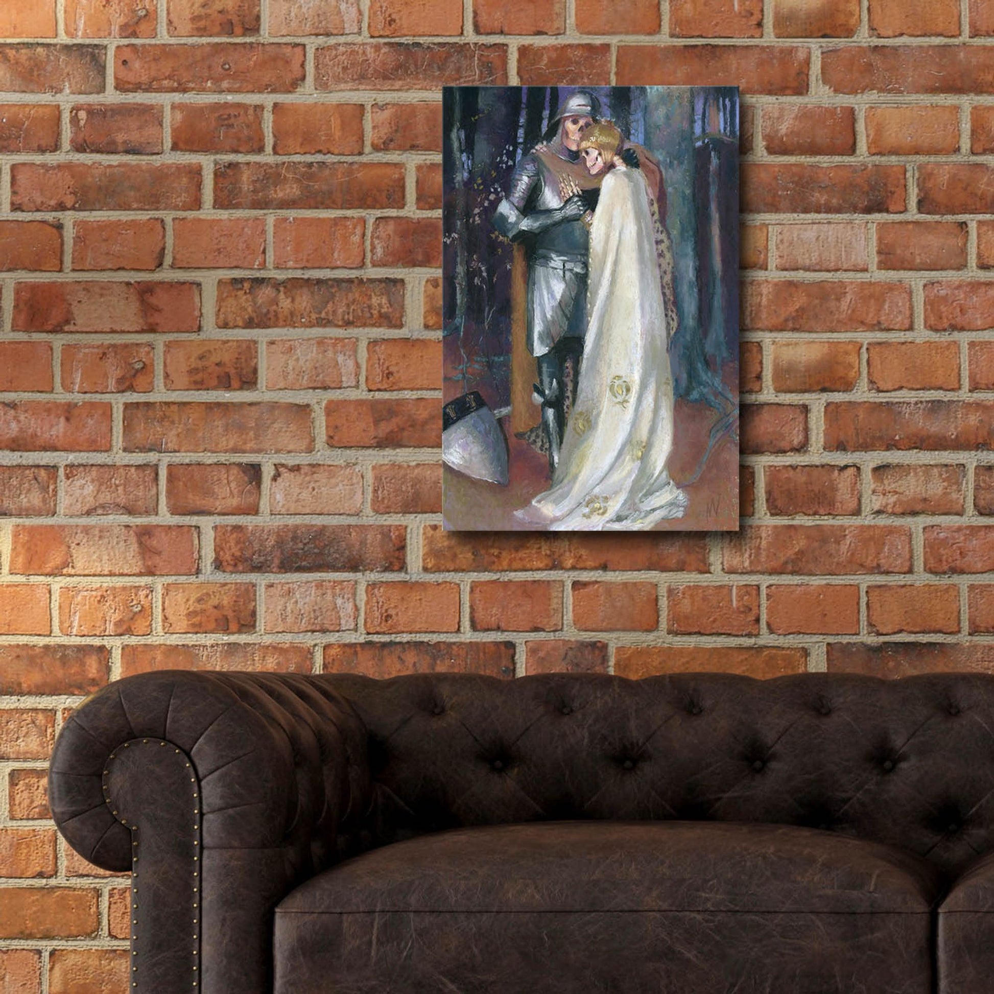 Epic Art 'Neverending Love Story' by Marie Marfia Fine Art, Acrylic Glass Wall Art,16x24