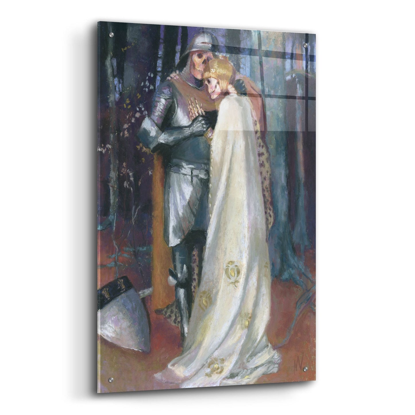 Epic Art 'Neverending Love Story' by Marie Marfia Fine Art, Acrylic Glass Wall Art,24x36