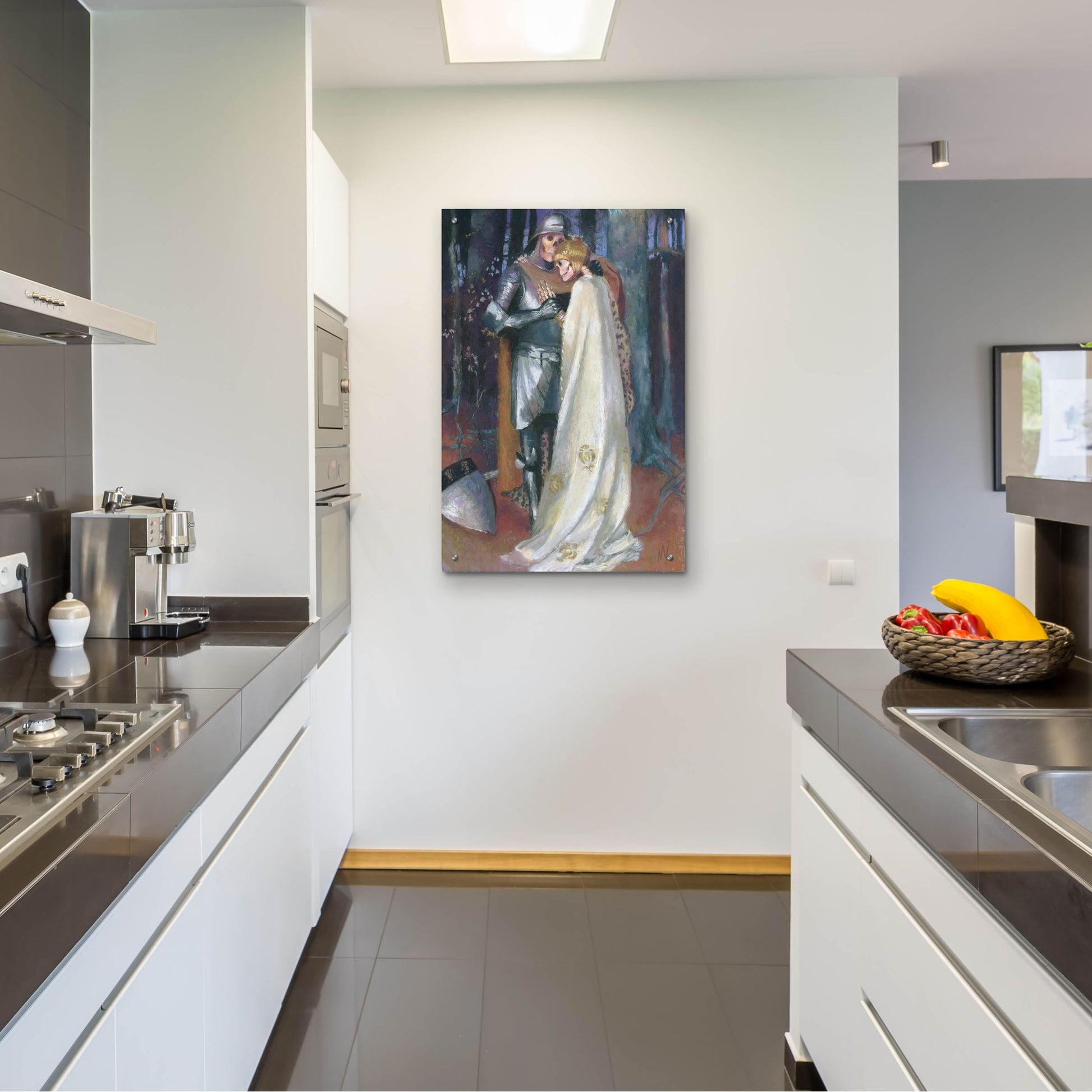 Epic Art 'Neverending Love Story' by Marie Marfia Fine Art, Acrylic Glass Wall Art,24x36