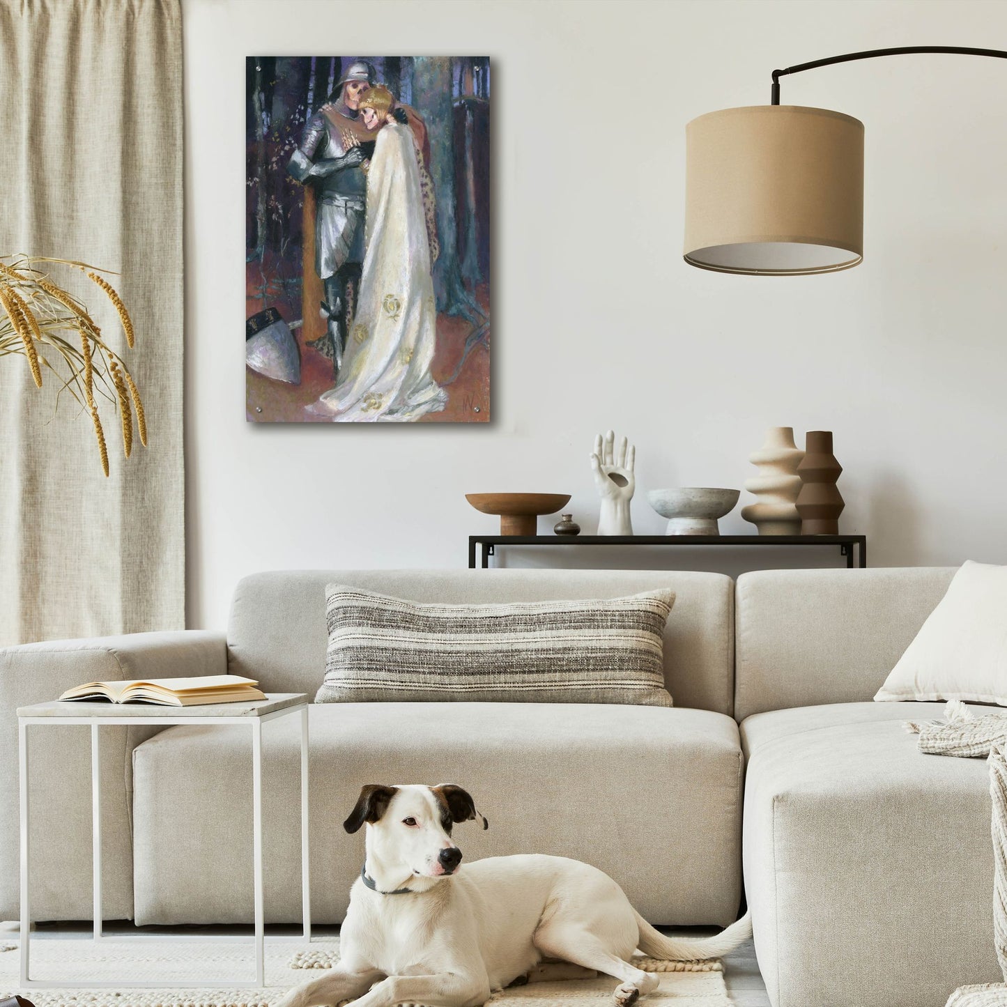 Epic Art 'Neverending Love Story' by Marie Marfia Fine Art, Acrylic Glass Wall Art,24x36