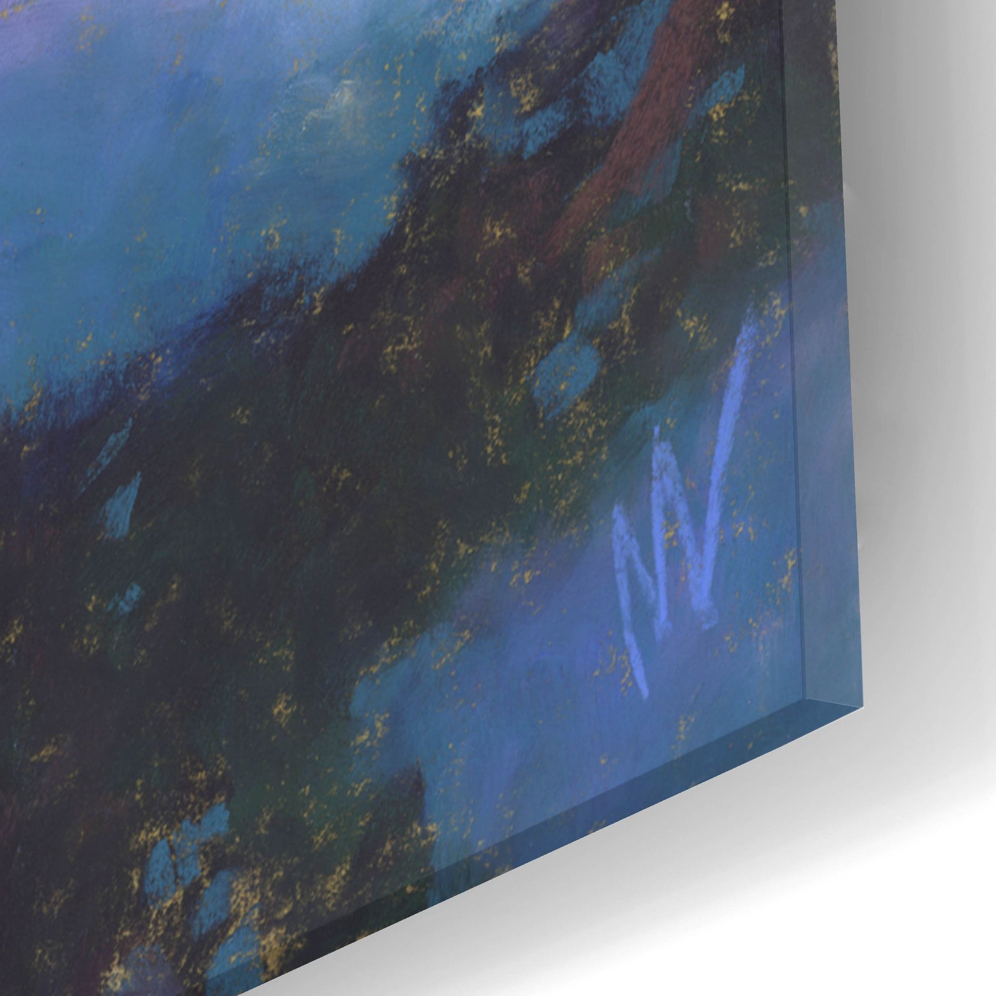 Epic Art 'Swingin-Skelly' by Marie Marfia Fine Art, Acrylic Glass Wall Art,16x24