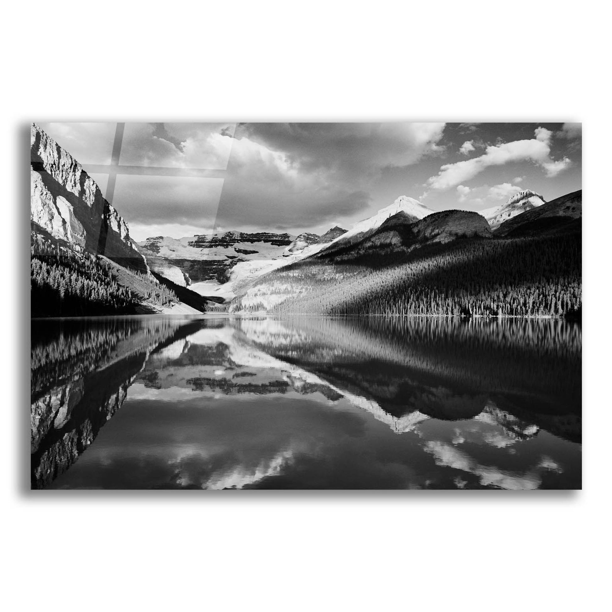 Epic Art 'Lake Louise Reflections, Canadian Rockies 06' by Monte Nagler, Acrylic Glass Wall Art,16x12