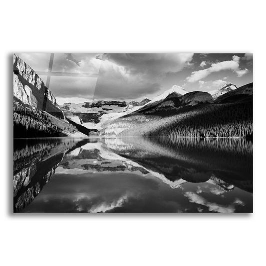 Epic Art 'Lake Louise Reflections, Canadian Rockies 06' by Monte Nagler, Acrylic Glass Wall Art