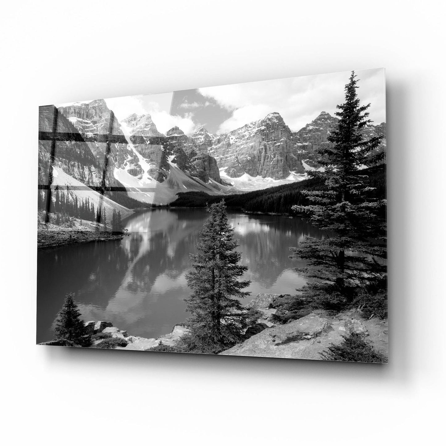 Epic Art 'Moraine Lake, Canadian Rockies, Canada 94' by Monte Nagler, Acrylic Glass Wall Art,16x12