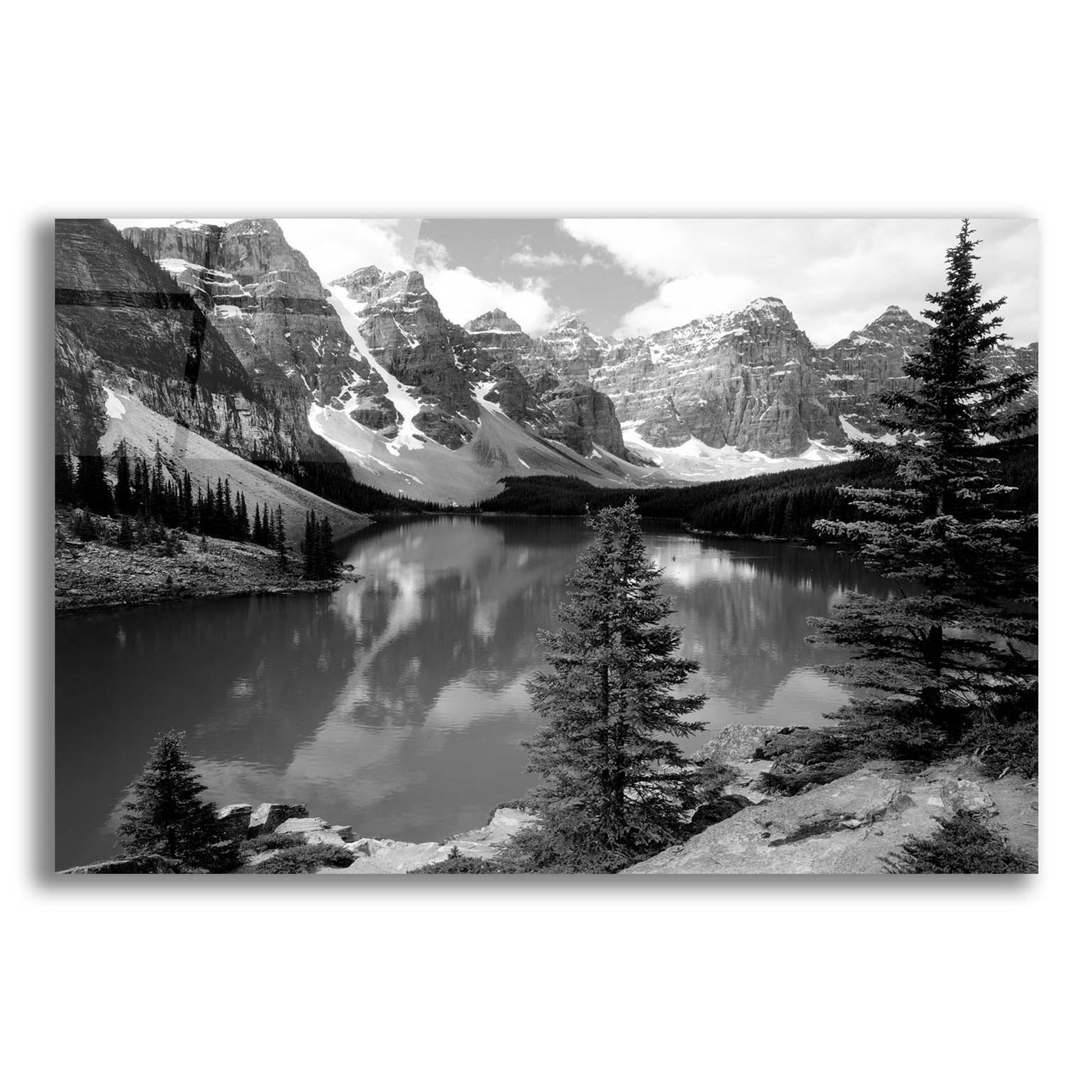 Epic Art 'Moraine Lake, Canadian Rockies, Canada 94' by Monte Nagler, Acrylic Glass Wall Art,16x12