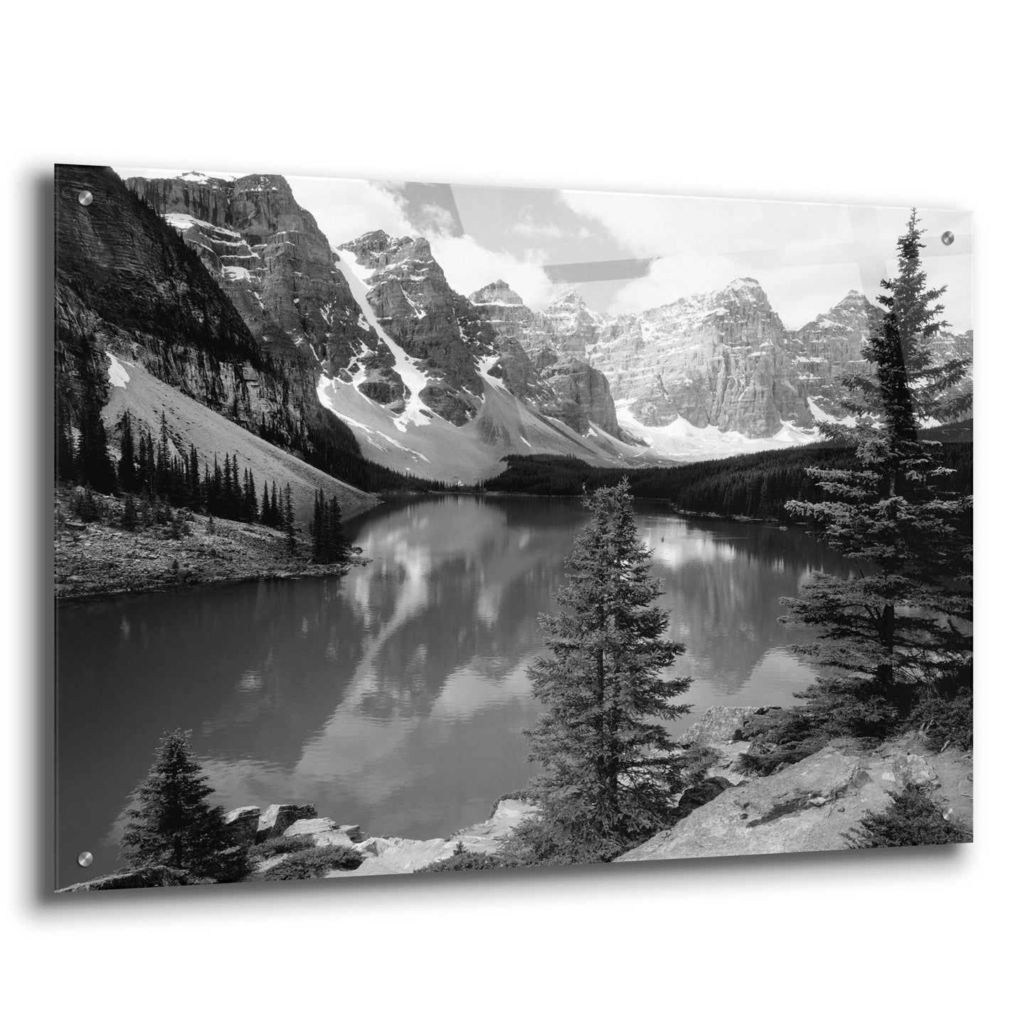 Epic Art 'Moraine Lake, Canadian Rockies, Canada 94' by Monte Nagler, Acrylic Glass Wall Art,36x24