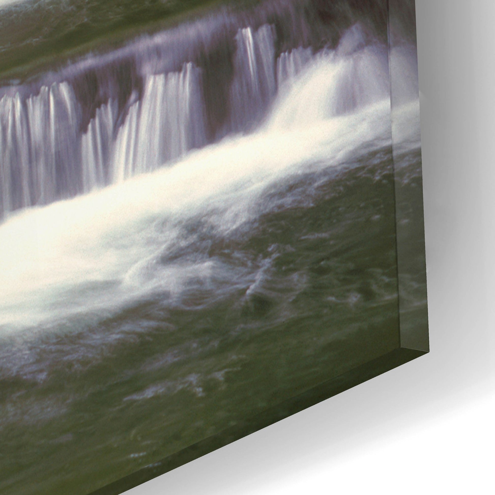 Epic Art 'Terraced Falls' by Monte Nagler, Acrylic Glass Wall Art,16x12