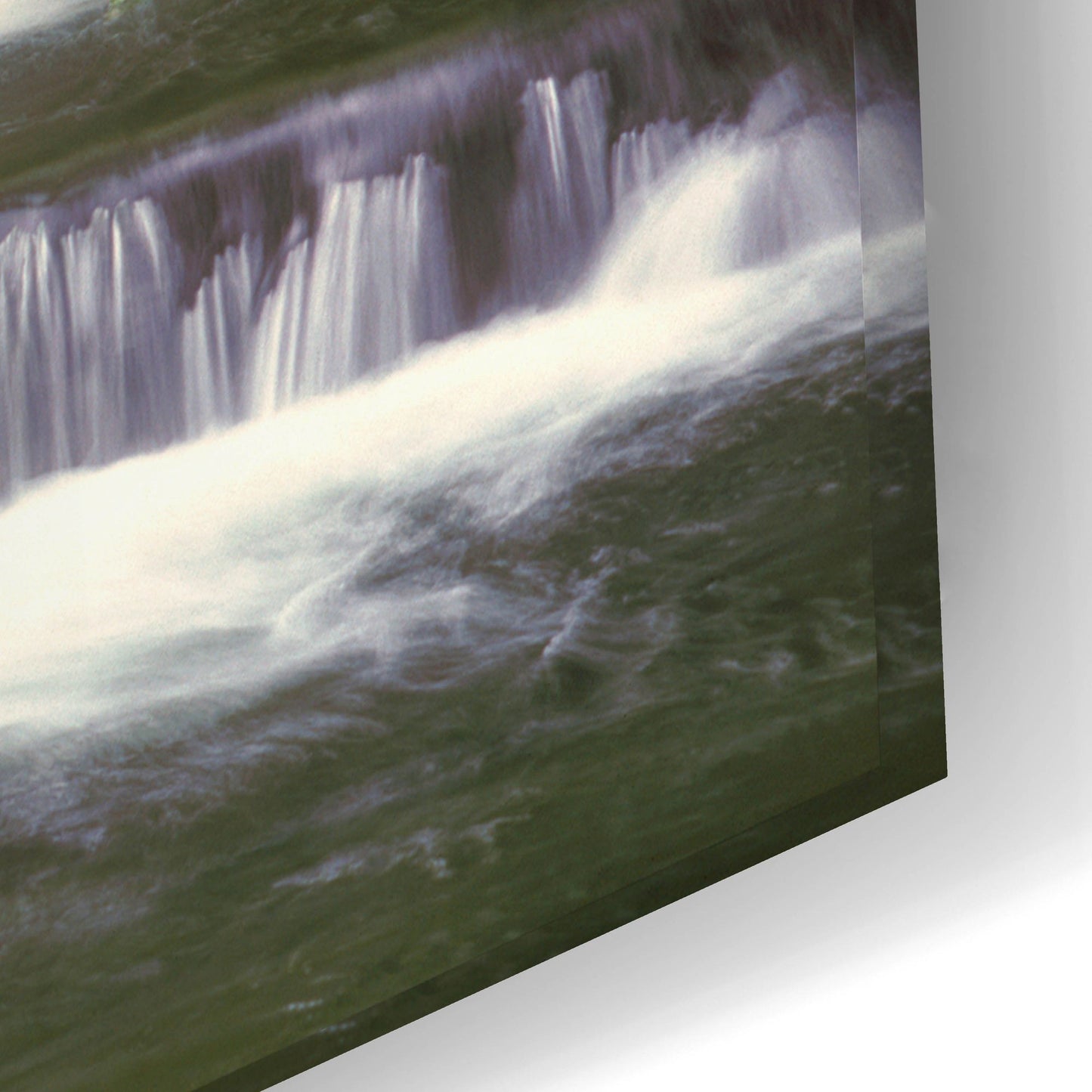 Epic Art 'Terraced Falls' by Monte Nagler, Acrylic Glass Wall Art,24x16