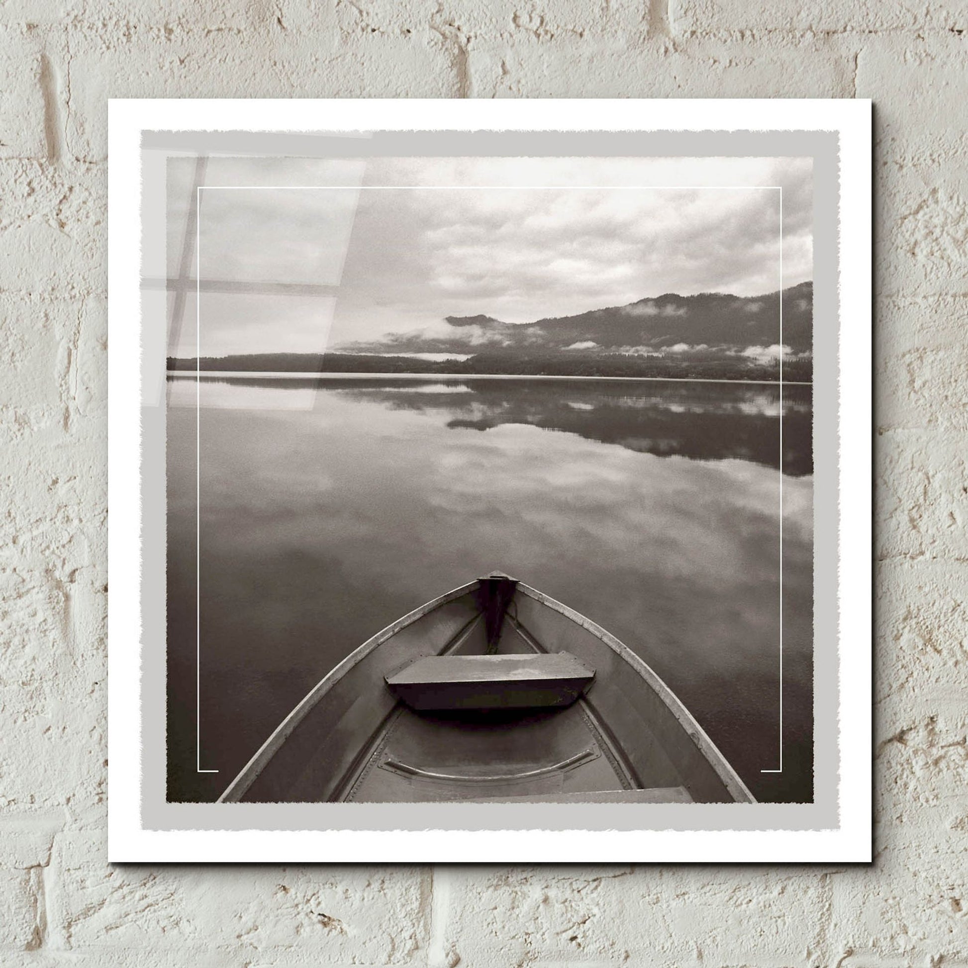 Epic Art 'Lake Quinault' by Monte Nagler, Acrylic Glass Wall Art,12x12