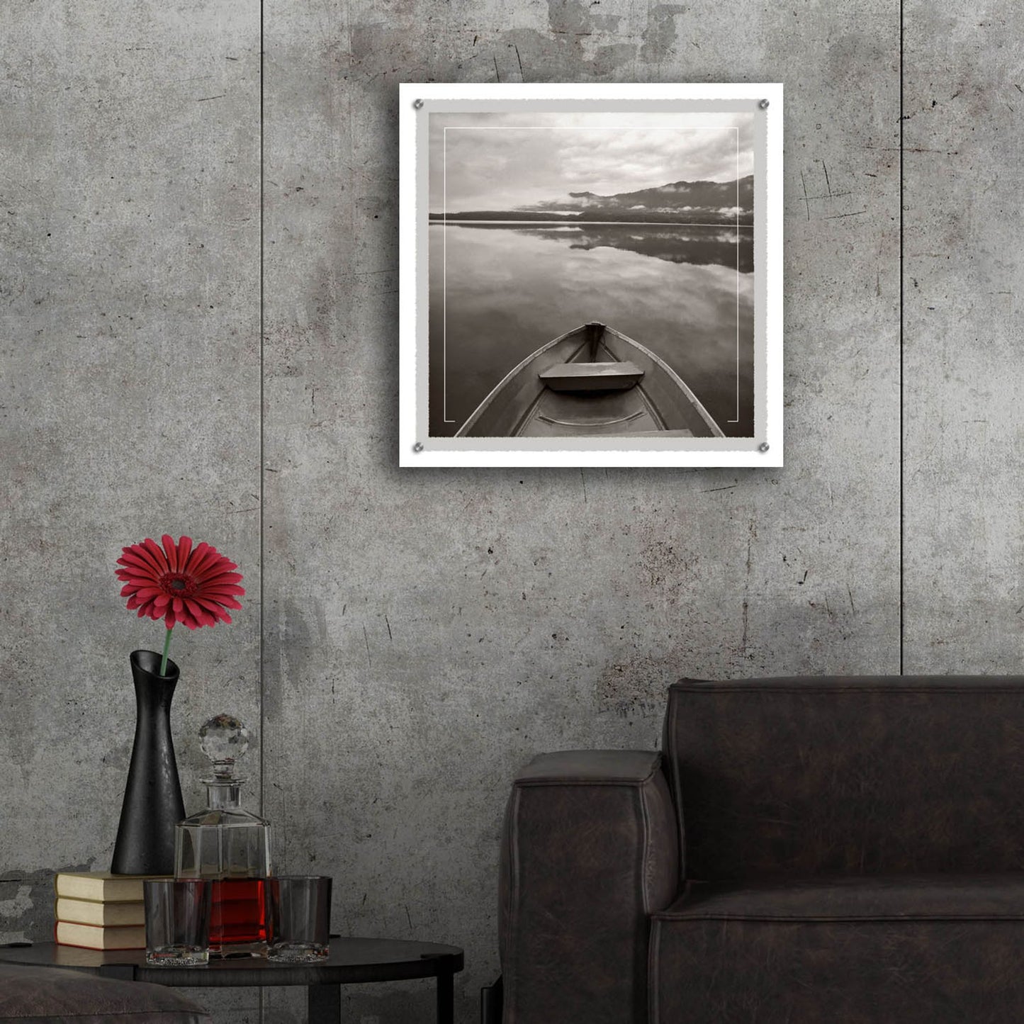 Epic Art 'Lake Quinault' by Monte Nagler, Acrylic Glass Wall Art,24x24