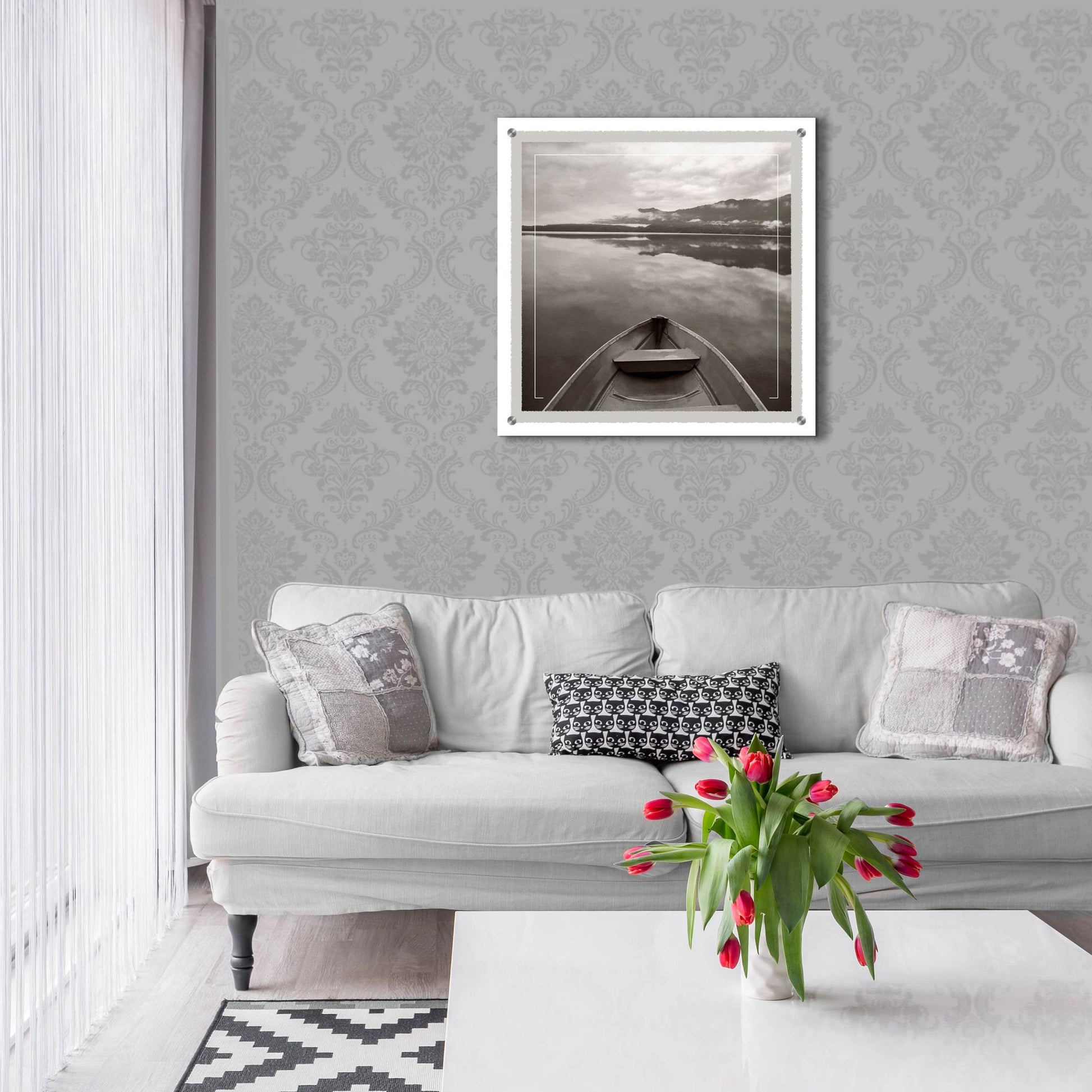 Epic Art 'Lake Quinault' by Monte Nagler, Acrylic Glass Wall Art,24x24