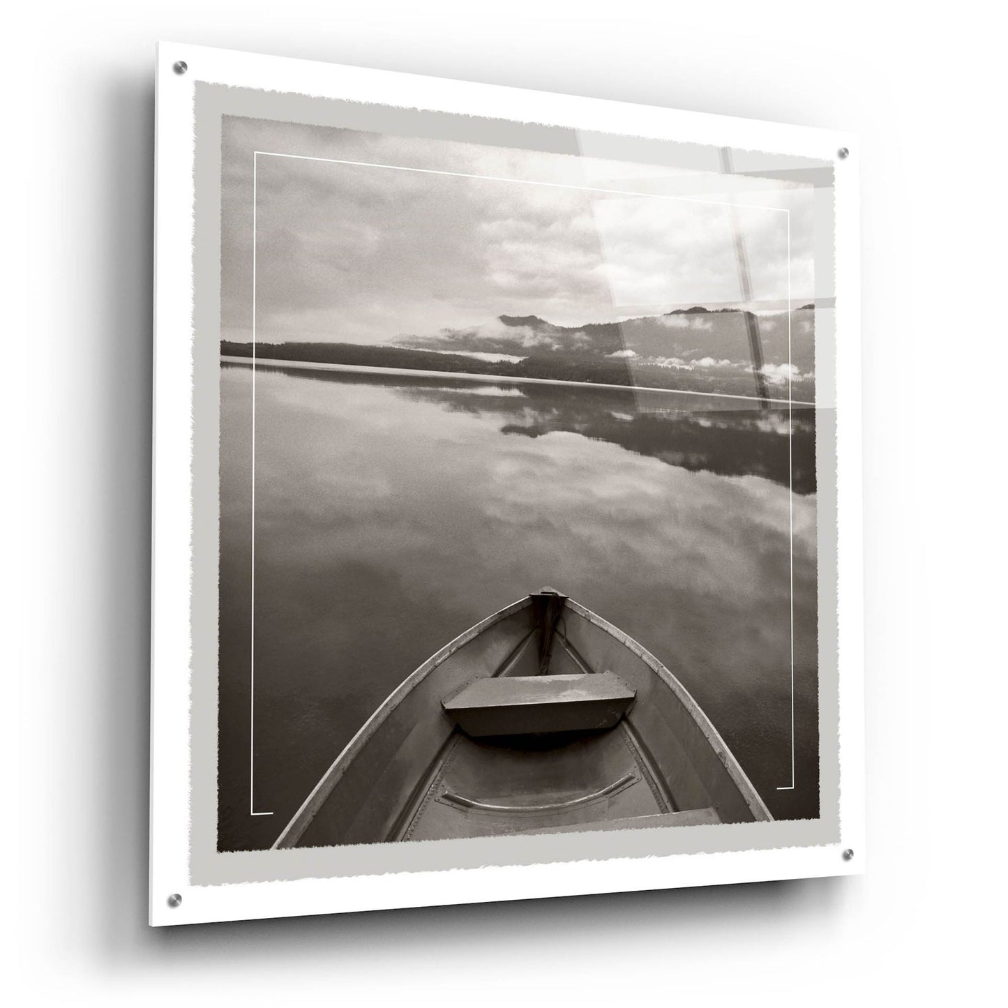 Epic Art 'Lake Quinault' by Monte Nagler, Acrylic Glass Wall Art,36x36