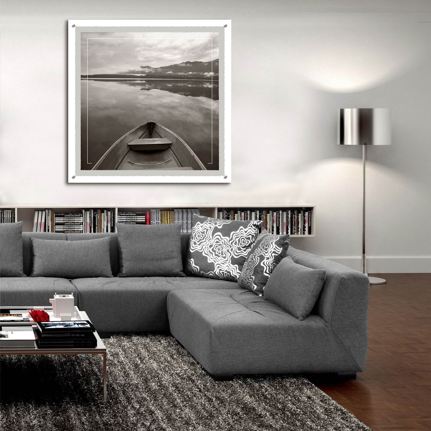 Epic Art 'Lake Quinault' by Monte Nagler, Acrylic Glass Wall Art,36x36