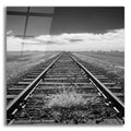 Epic Art 'Tracks To Infinity' by Monte Nagler, Acrylic Glass Wall Art
