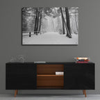 Epic Art 'Winter's Path' by Monte Nagler, Acrylic Glass Wall Art,36x24