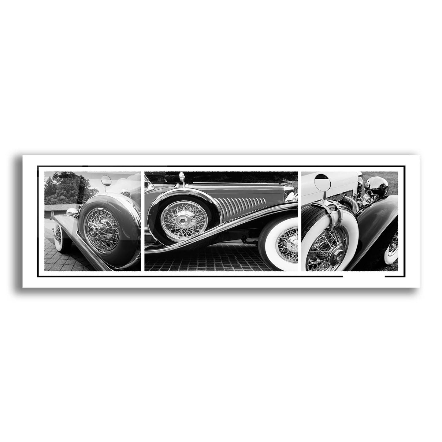 Epic Art 'Dusenberg Montage 1' by Monte Nagler, Acrylic Glass Wall Art
