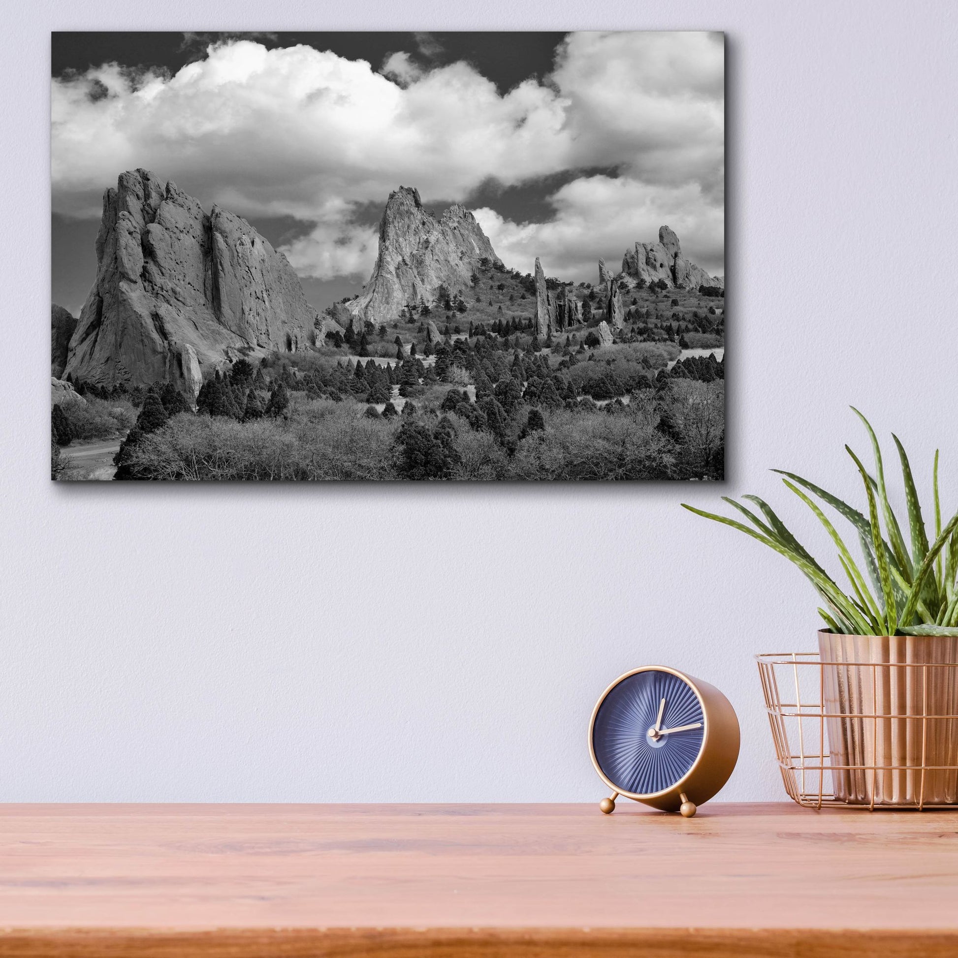 Epic Art 'Garden of the Gods' by Monte Nagler, Acrylic Glass Wall Art,16x12