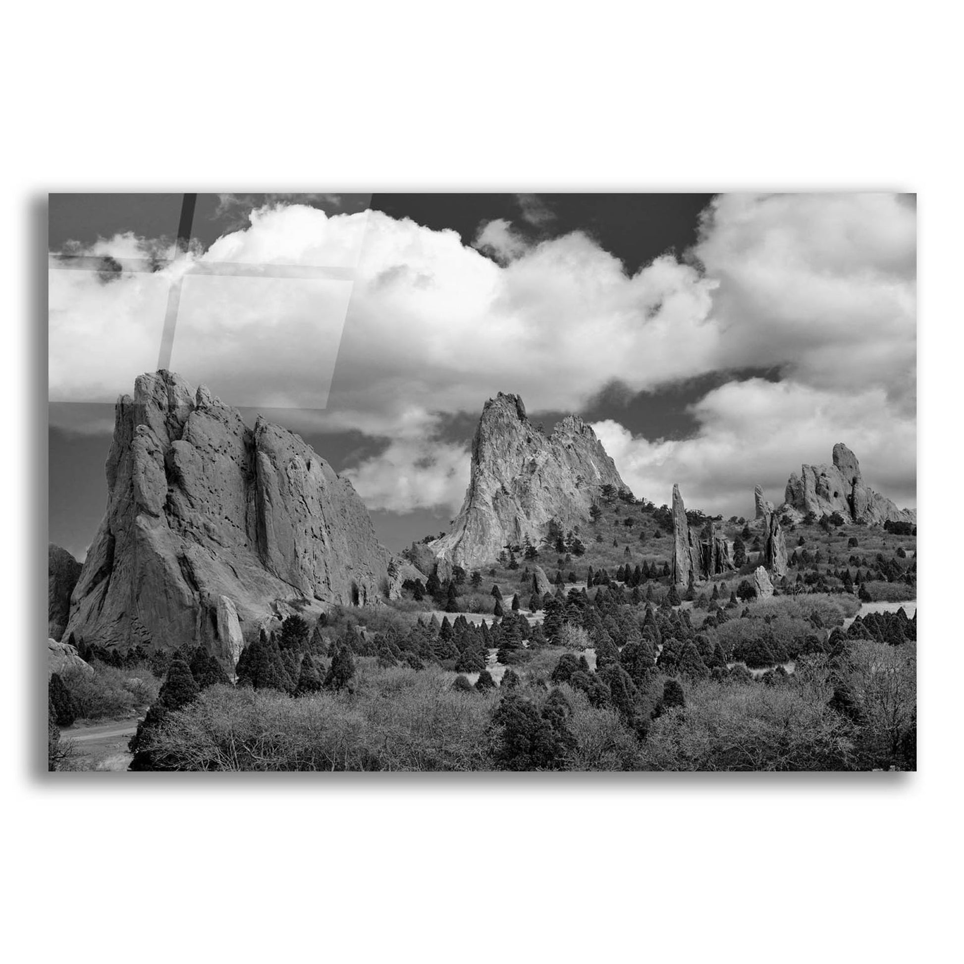 Epic Art 'Garden of the Gods' by Monte Nagler, Acrylic Glass Wall Art,16x12