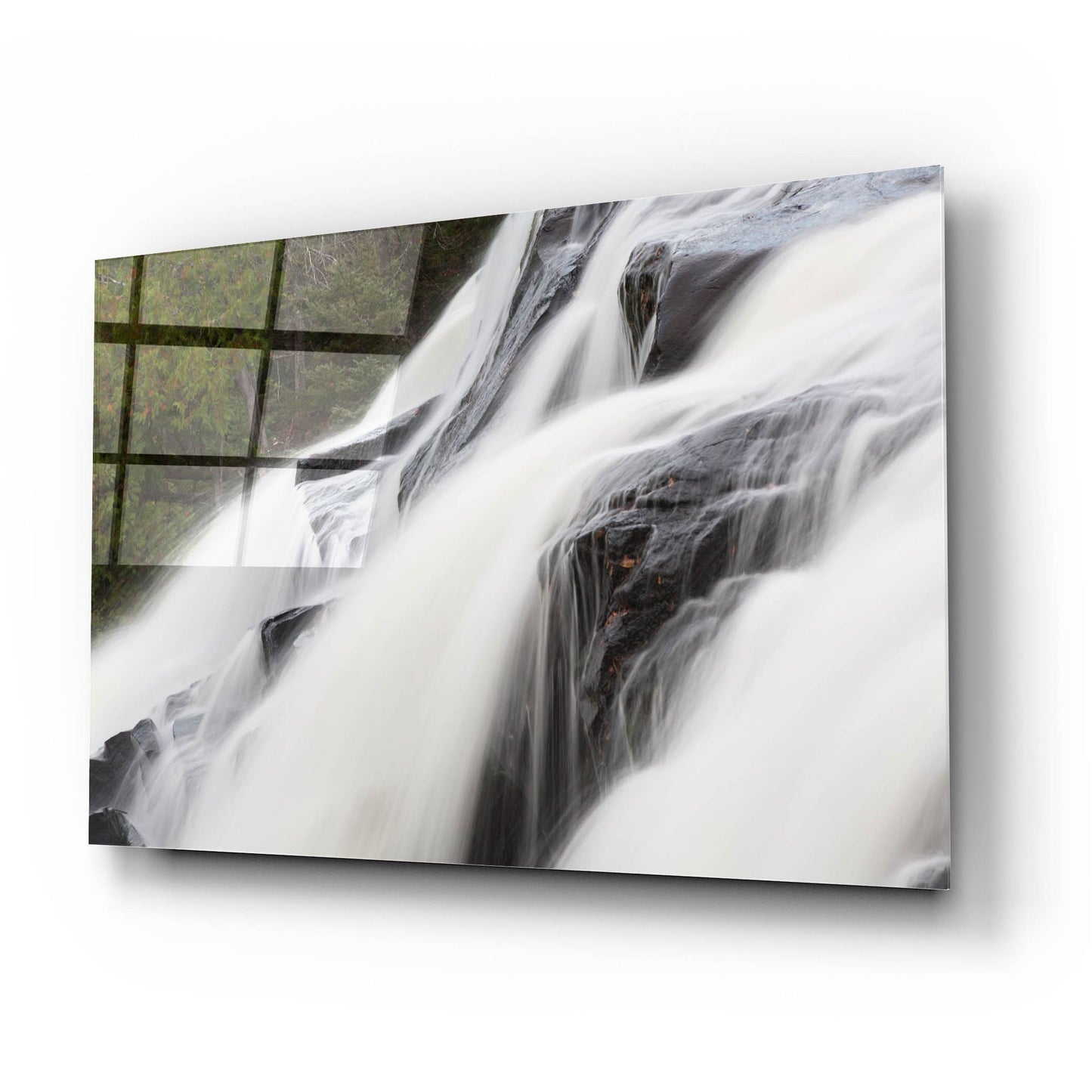 Epic Art 'Bond Falls Detail 2' by Monte Nagler, Acrylic Glass Wall Art,24x16