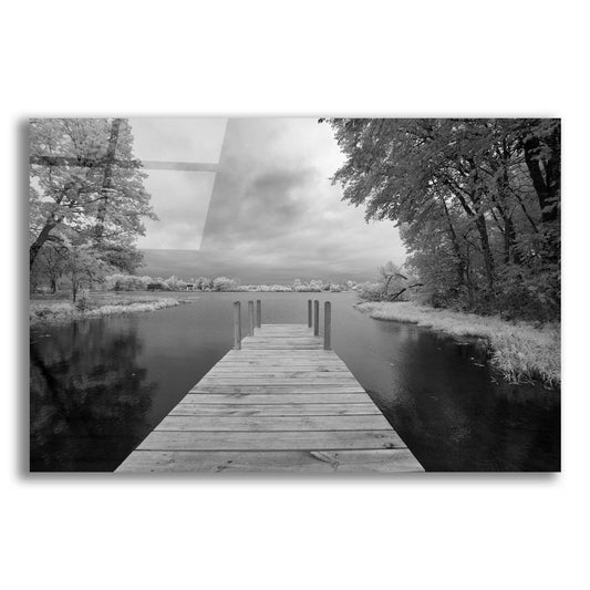 Epic Art 'Dock at St. Joseph River, Centreville' by Monte Nagler, Acrylic Glass Wall Art