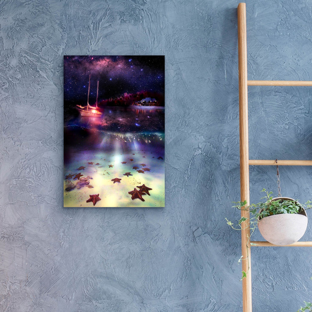 Epic Art 'Stary Stary Nite' by Murray Henderson Fine Art, Acrylic Glass Wall Art,16x24